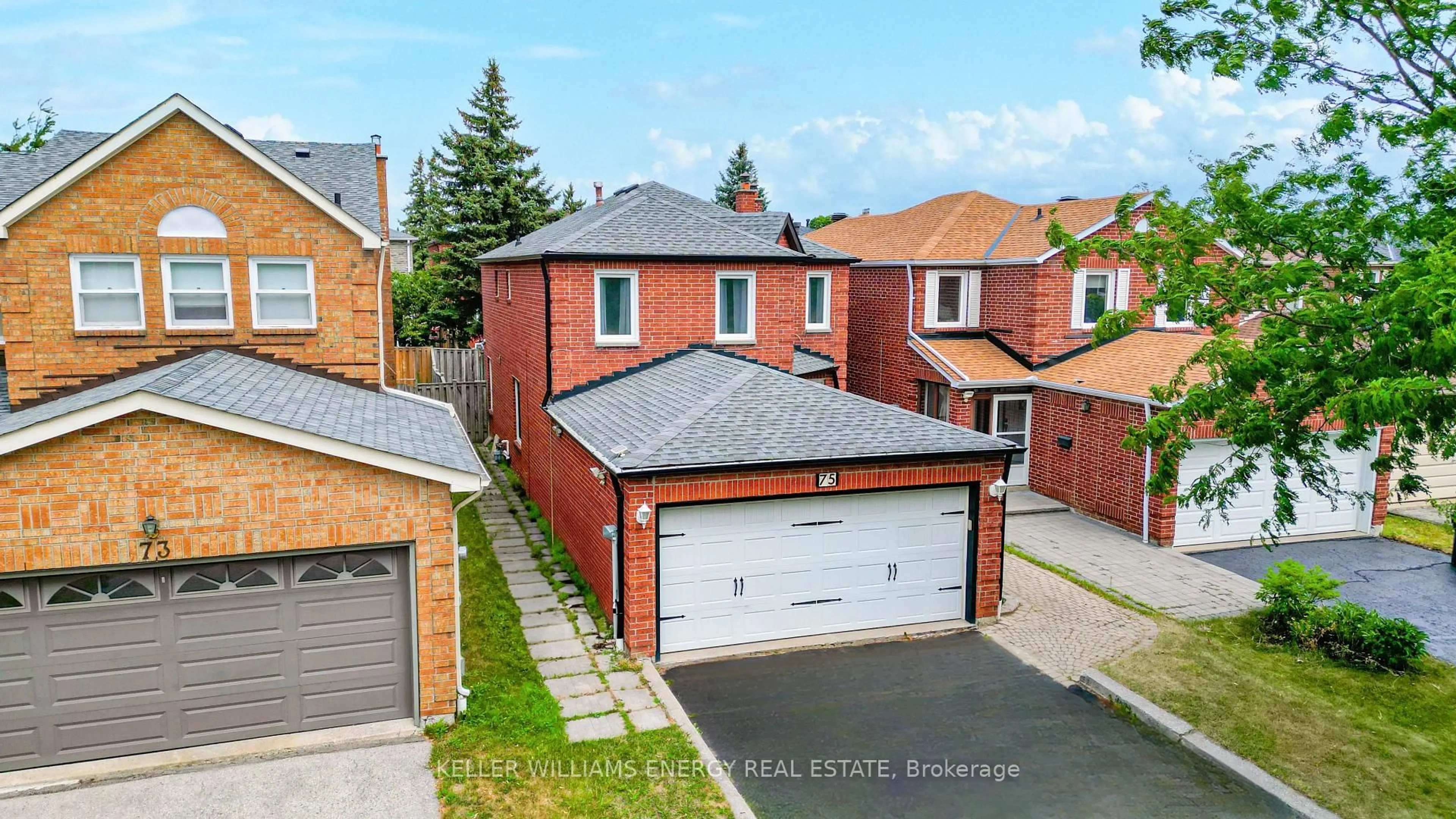 A pic from outside/outdoor area/front of a property/back of a property/a pic from drone, street for 75 Nettlecreek Cres, Toronto Ontario M1V 4L2