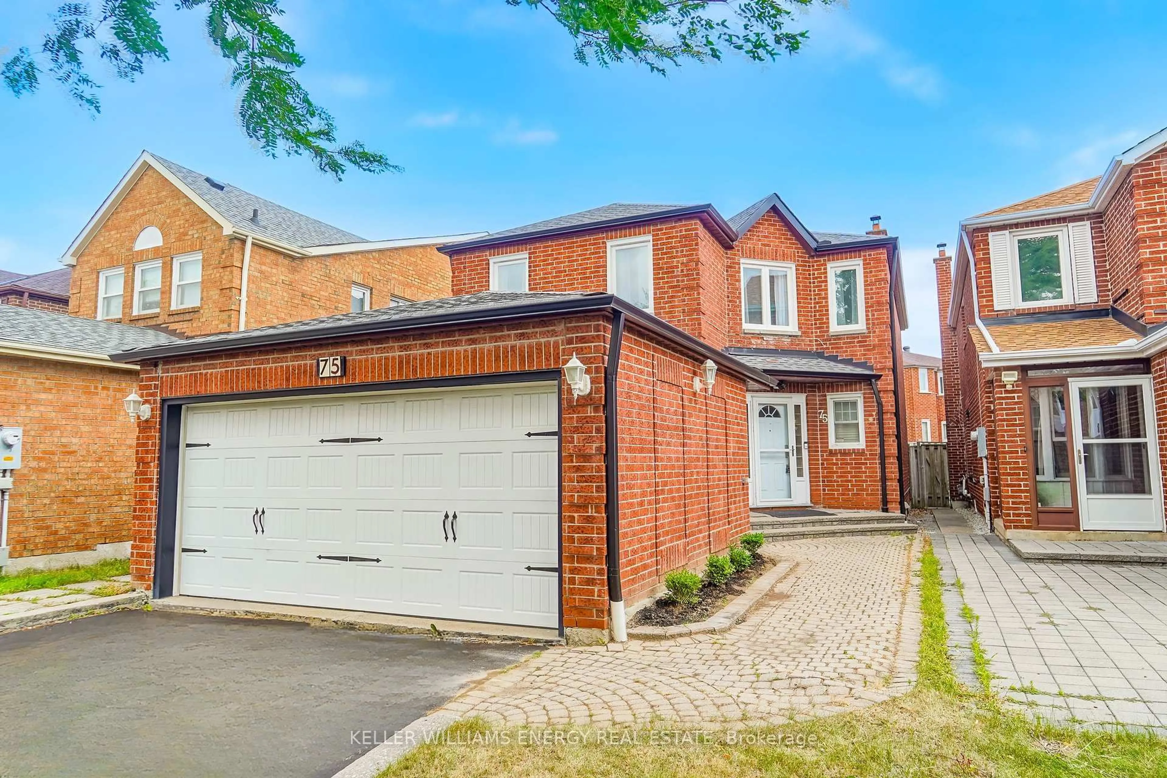 Home with brick exterior material, street for 75 Nettlecreek Cres, Toronto Ontario M1V 4L2