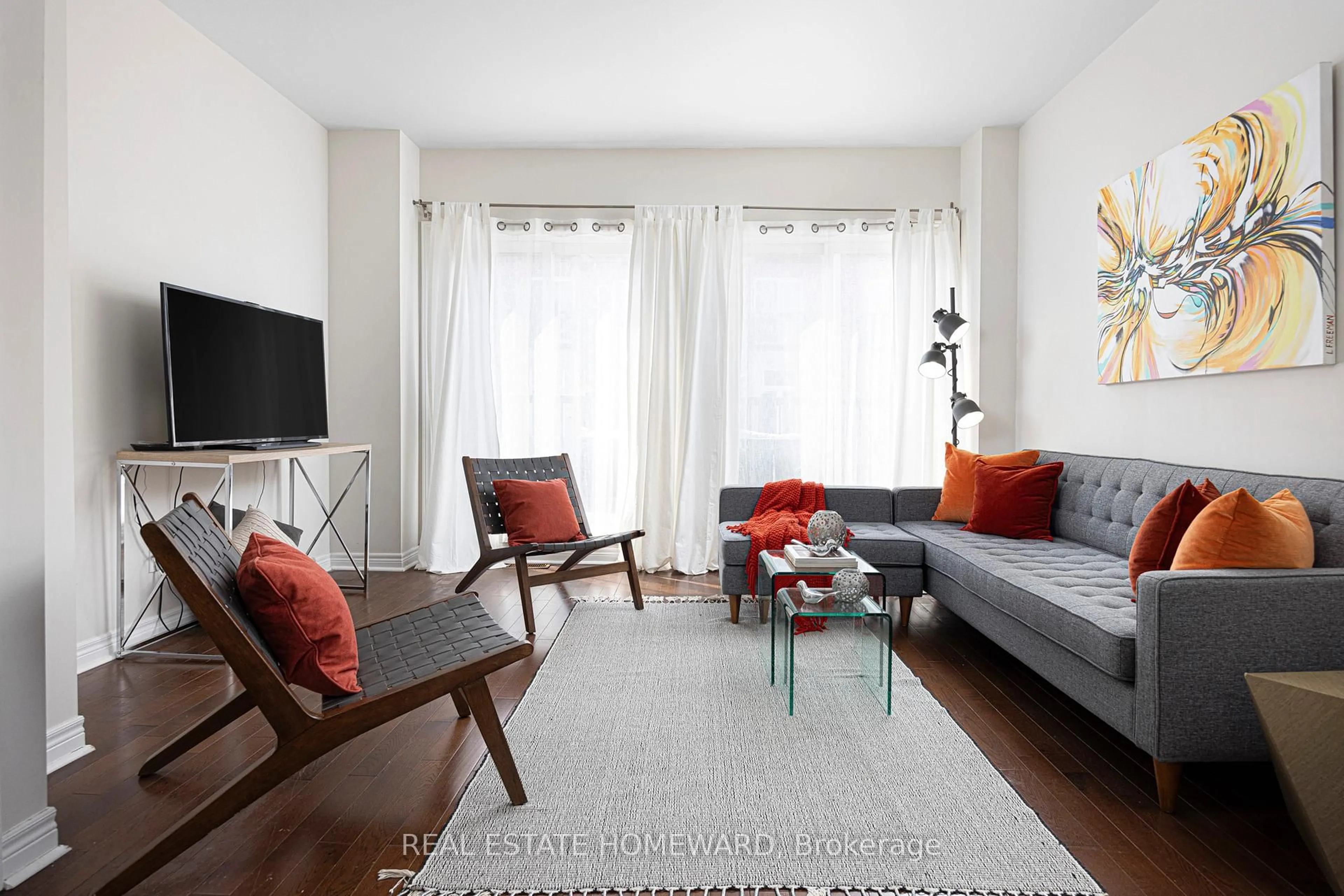 Living room with furniture, unknown for 3773 St. Clair Ave, Toronto Ontario M1M 1V1
