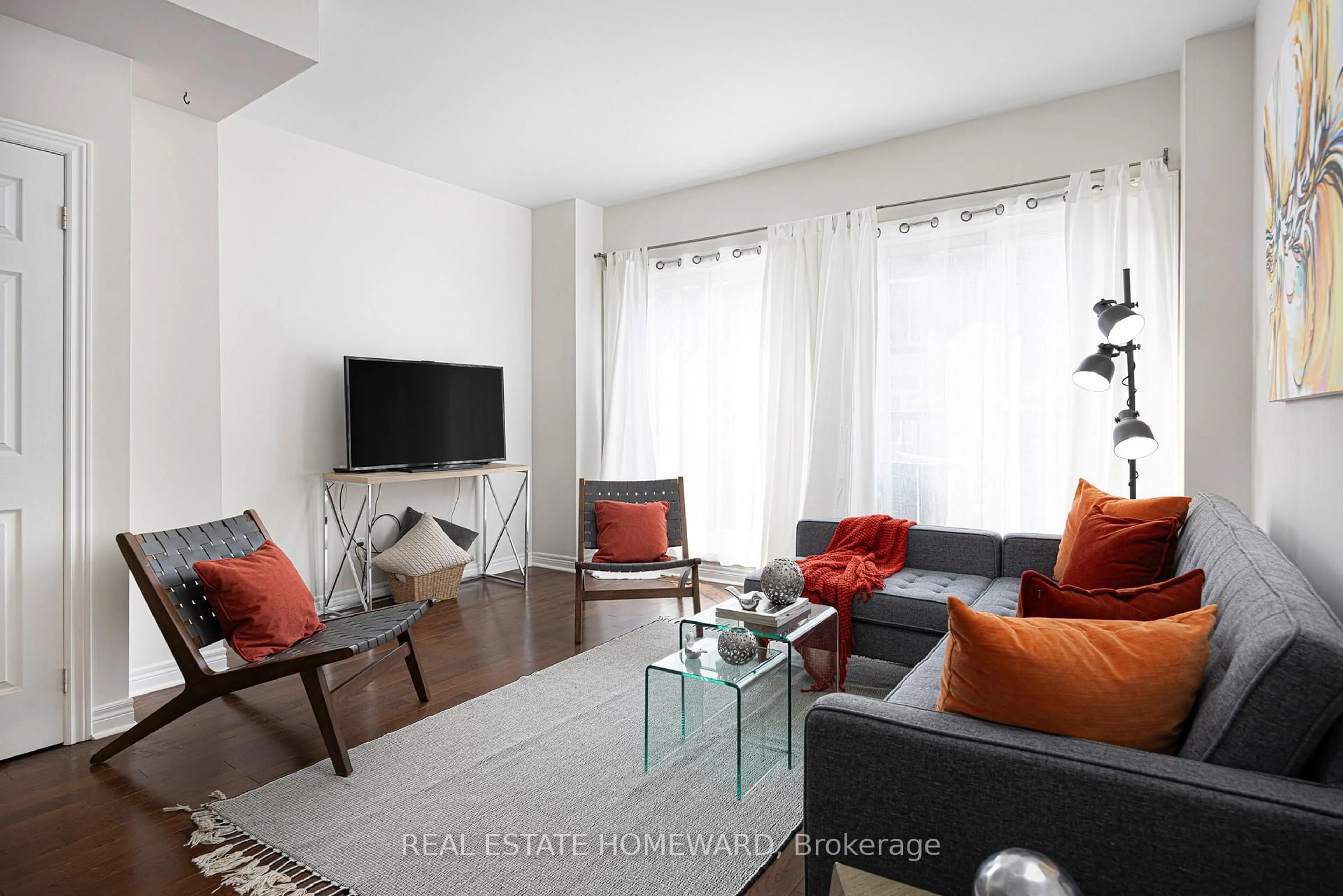 Living room with furniture, unknown for 3773 St. Clair Ave, Toronto Ontario M1M 1V1