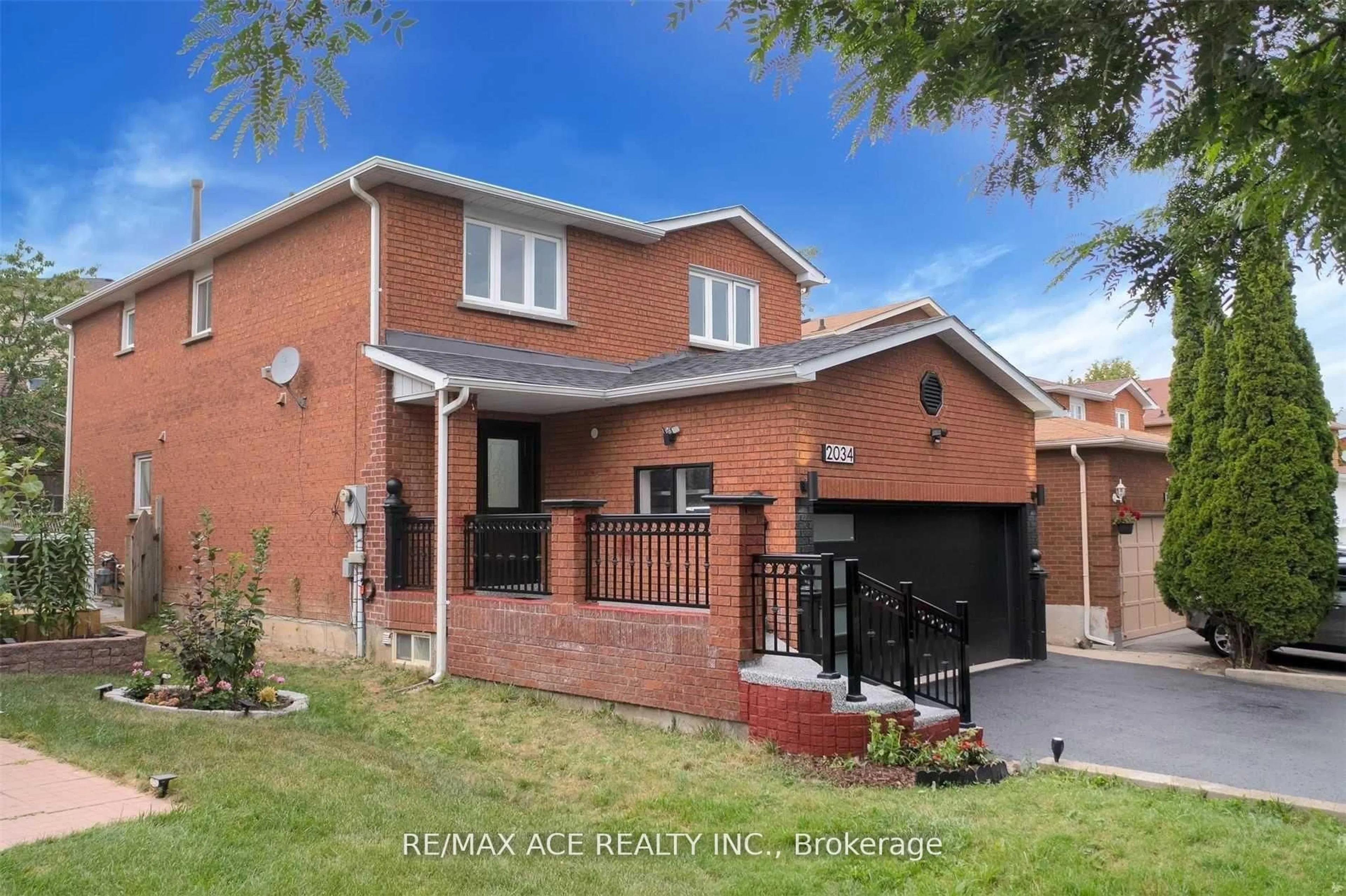 Home with brick exterior material, street for 2034 Shay Dr, Pickering Ontario L1X 1X9
