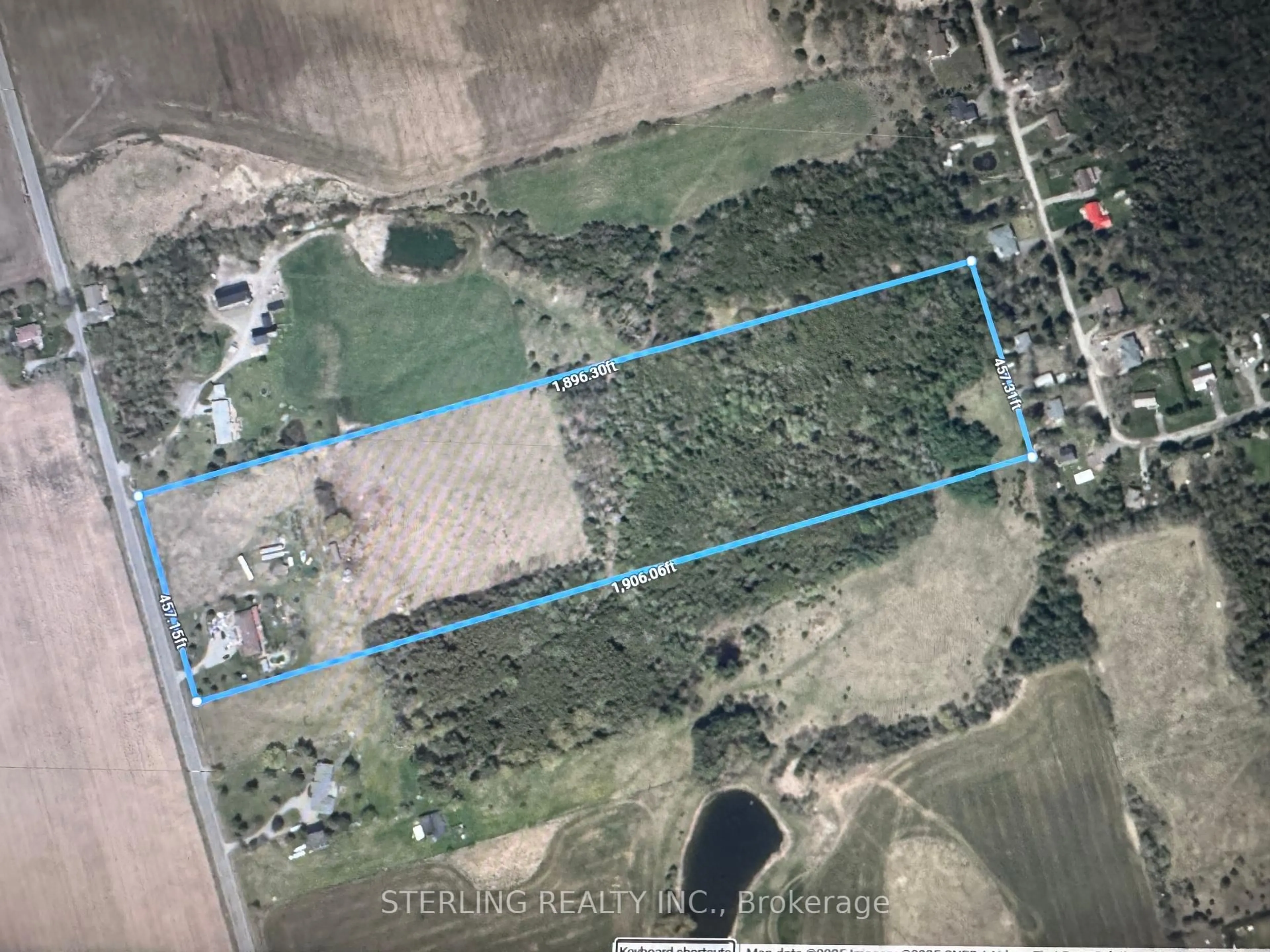 A pic from outside/outdoor area/front of a property/back of a property/a pic from drone, unknown for 14301 Mclaughlin Rd, Scugog Ontario L0B 1E0