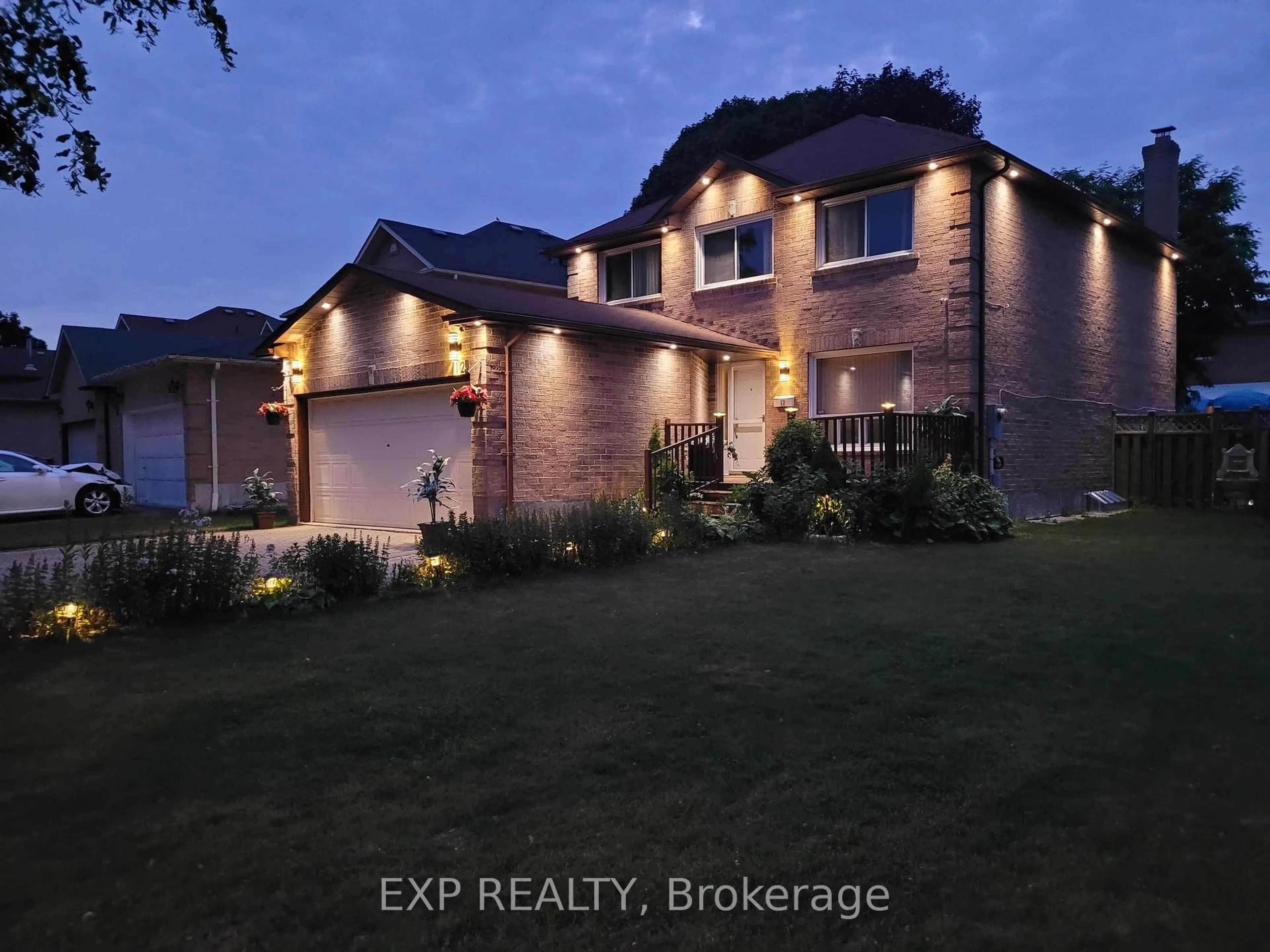 Home with brick exterior material, street for 12 Ventris Dr, Ajax Ontario L1T 1T1