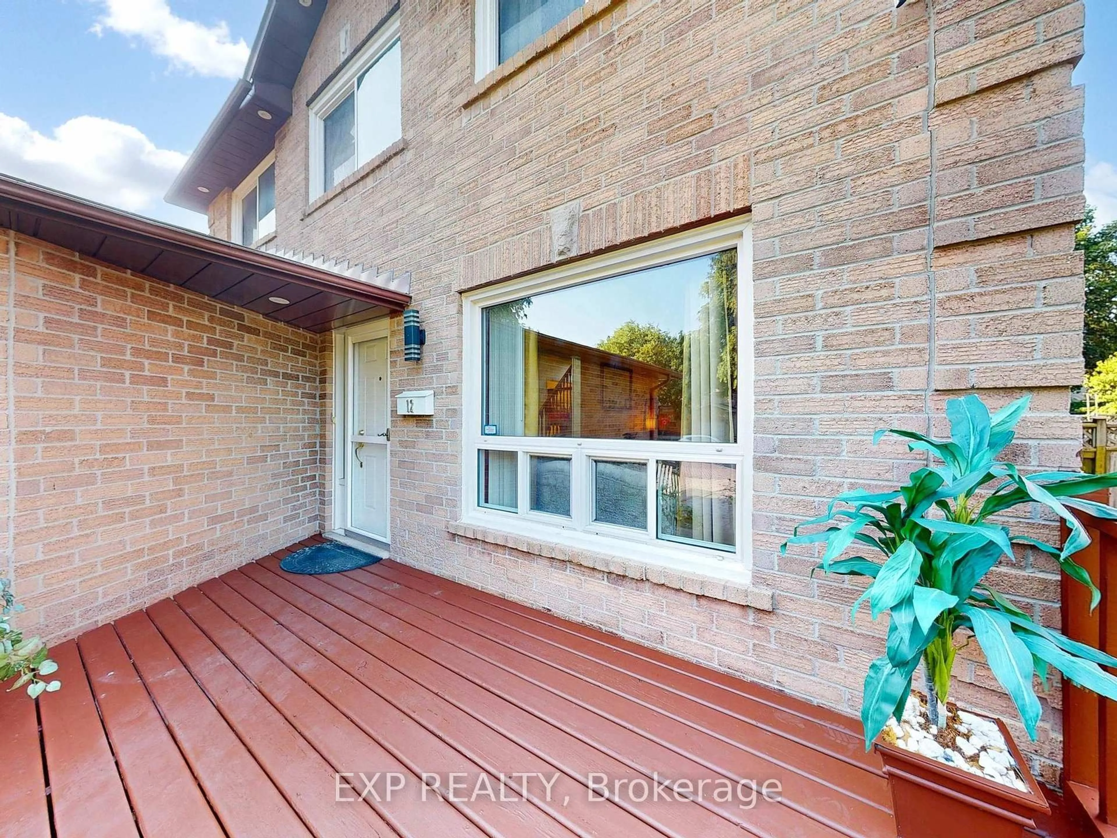 Home with brick exterior material, street for 12 Ventris Dr, Ajax Ontario L1T 1T1