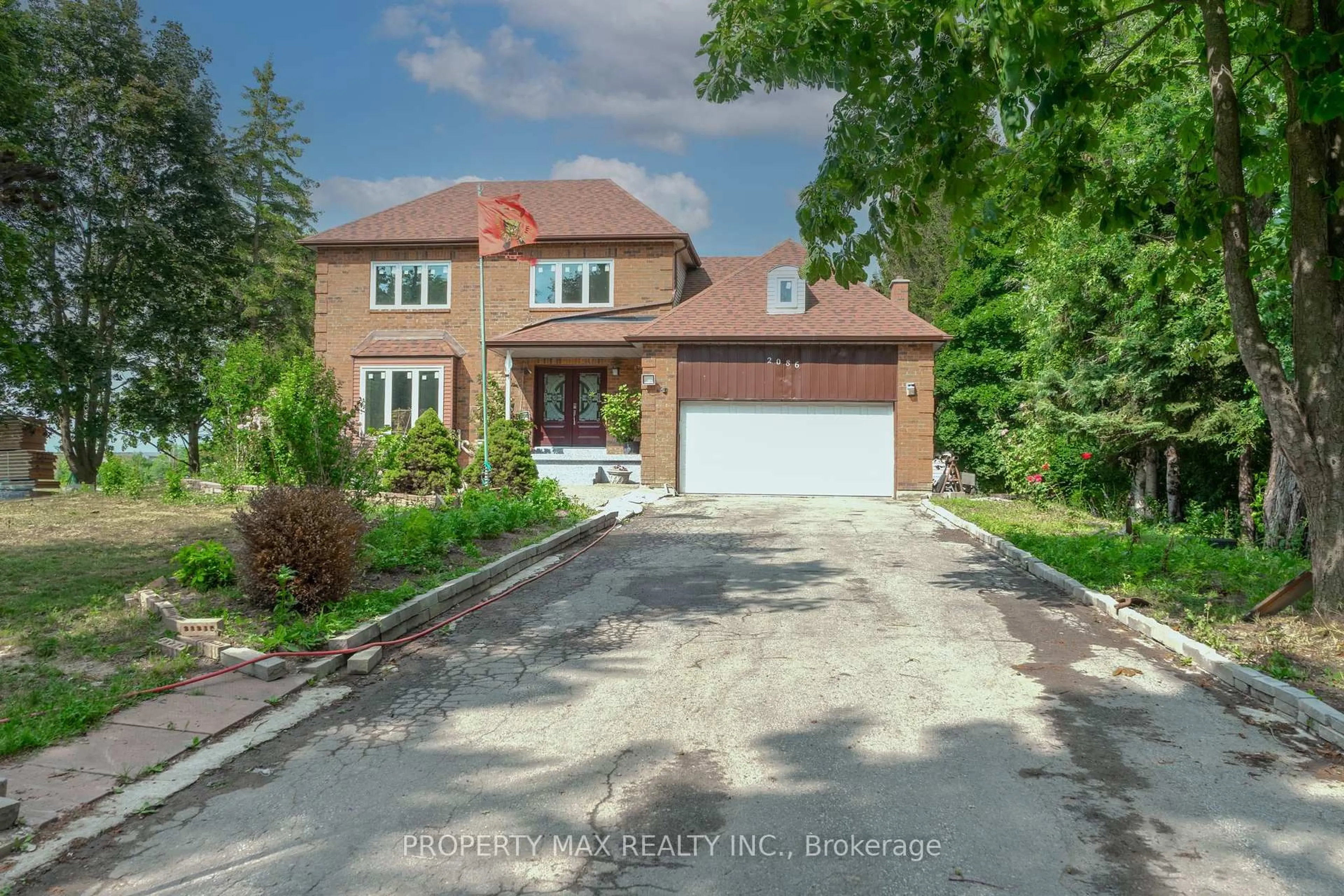 Home with brick exterior material, street for 2086 Solina Rd, Clarington Ontario L1C 6Z1