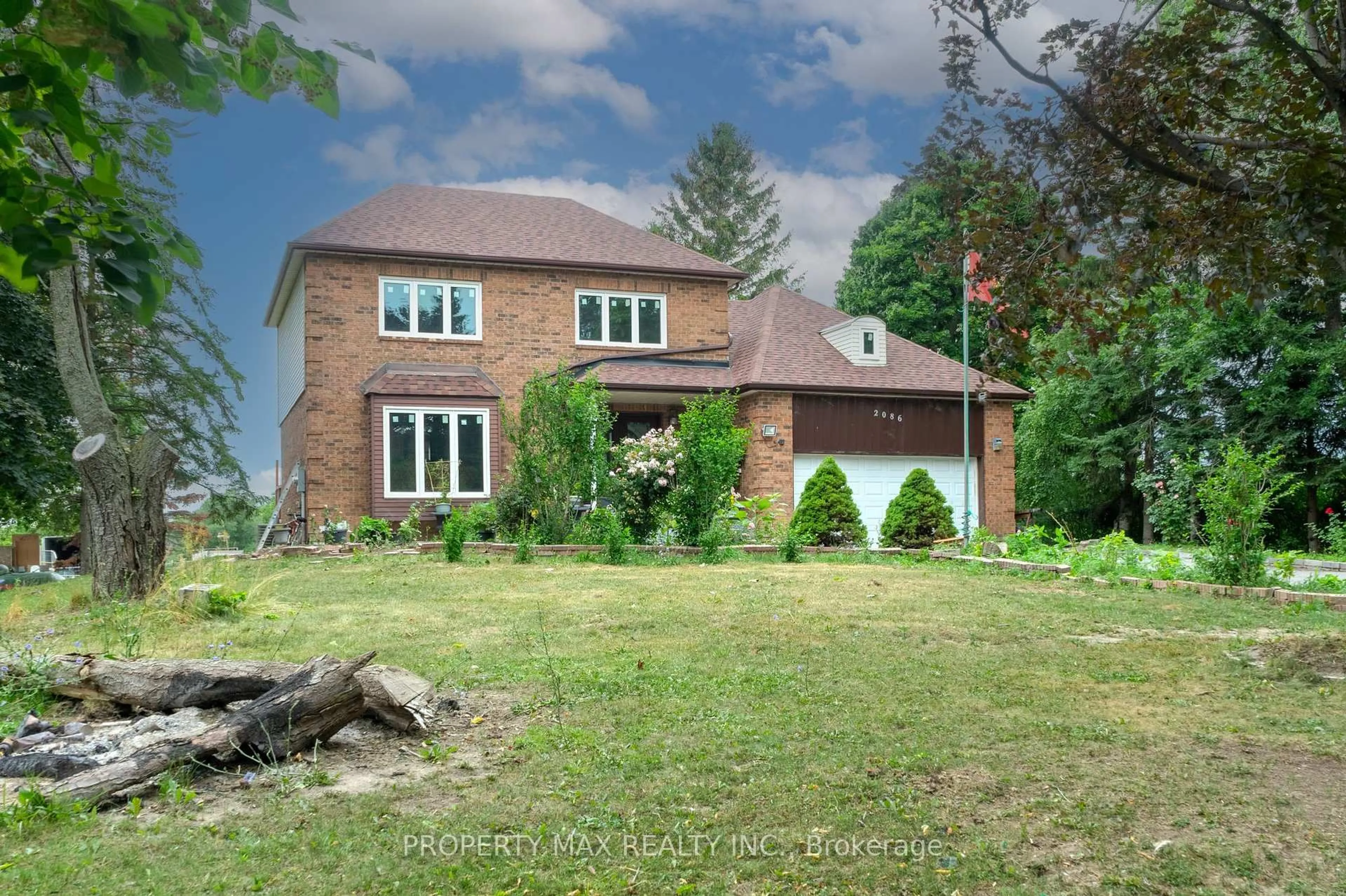 A pic from outside/outdoor area/front of a property/back of a property/a pic from drone, unknown for 2086 Solina Rd, Clarington Ontario L1C 6Z1