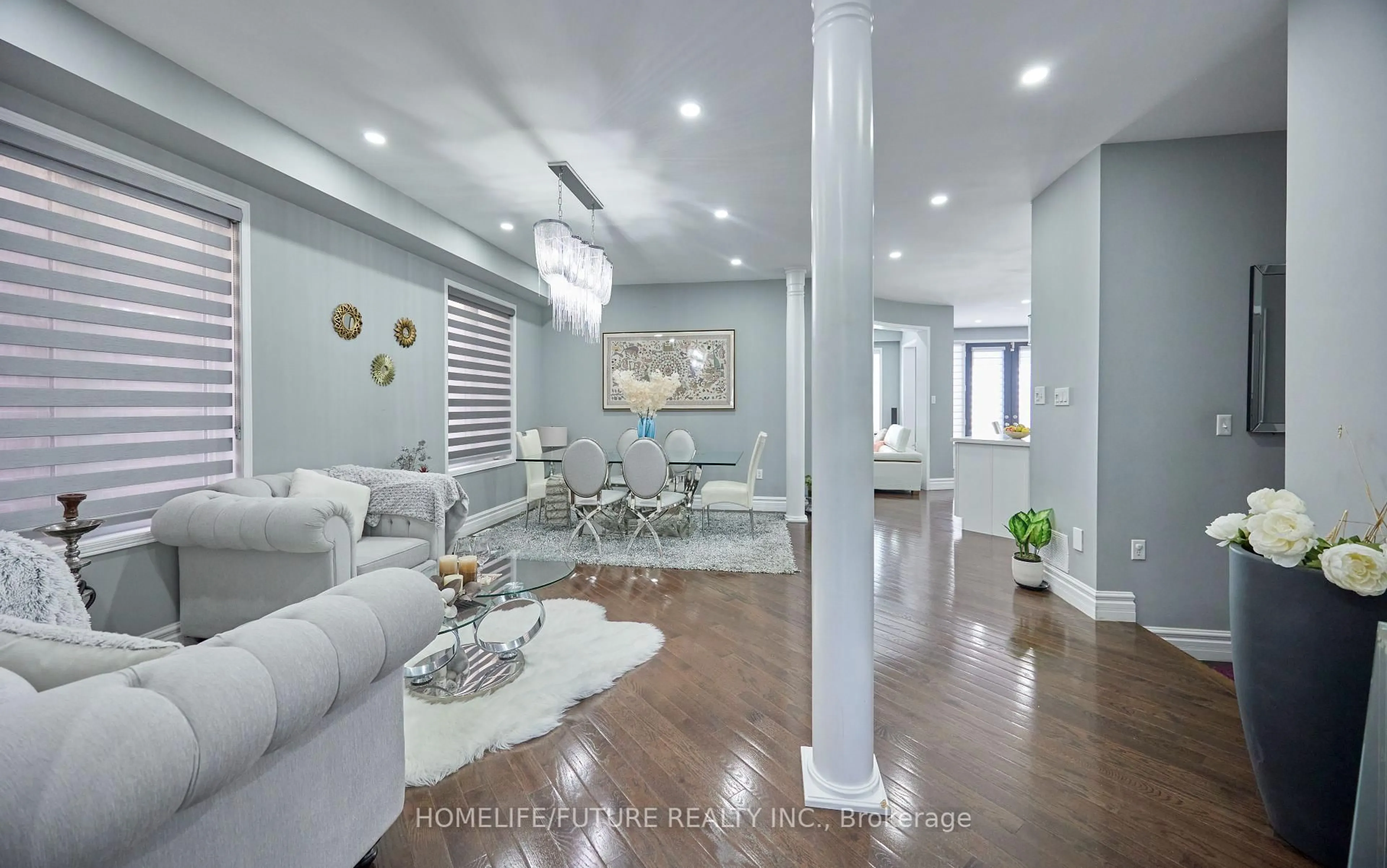 Living room with furniture, unknown for 2549 Snow Knight Dr, Oshawa Ontario L1L 0K2