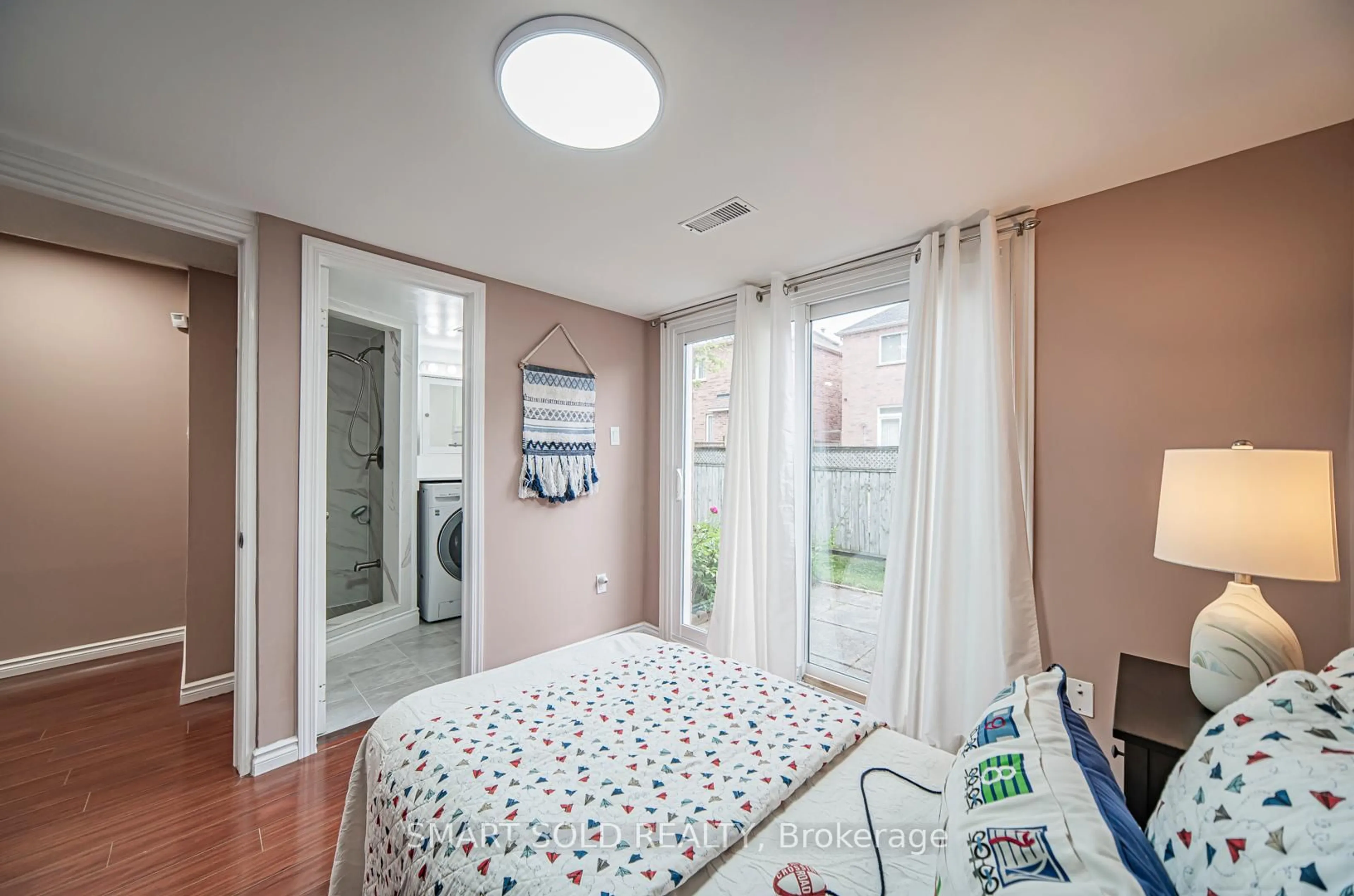 Bedroom with bed, unknown for 3500 Brimley Rd #10, Toronto Ontario M1V 5K6