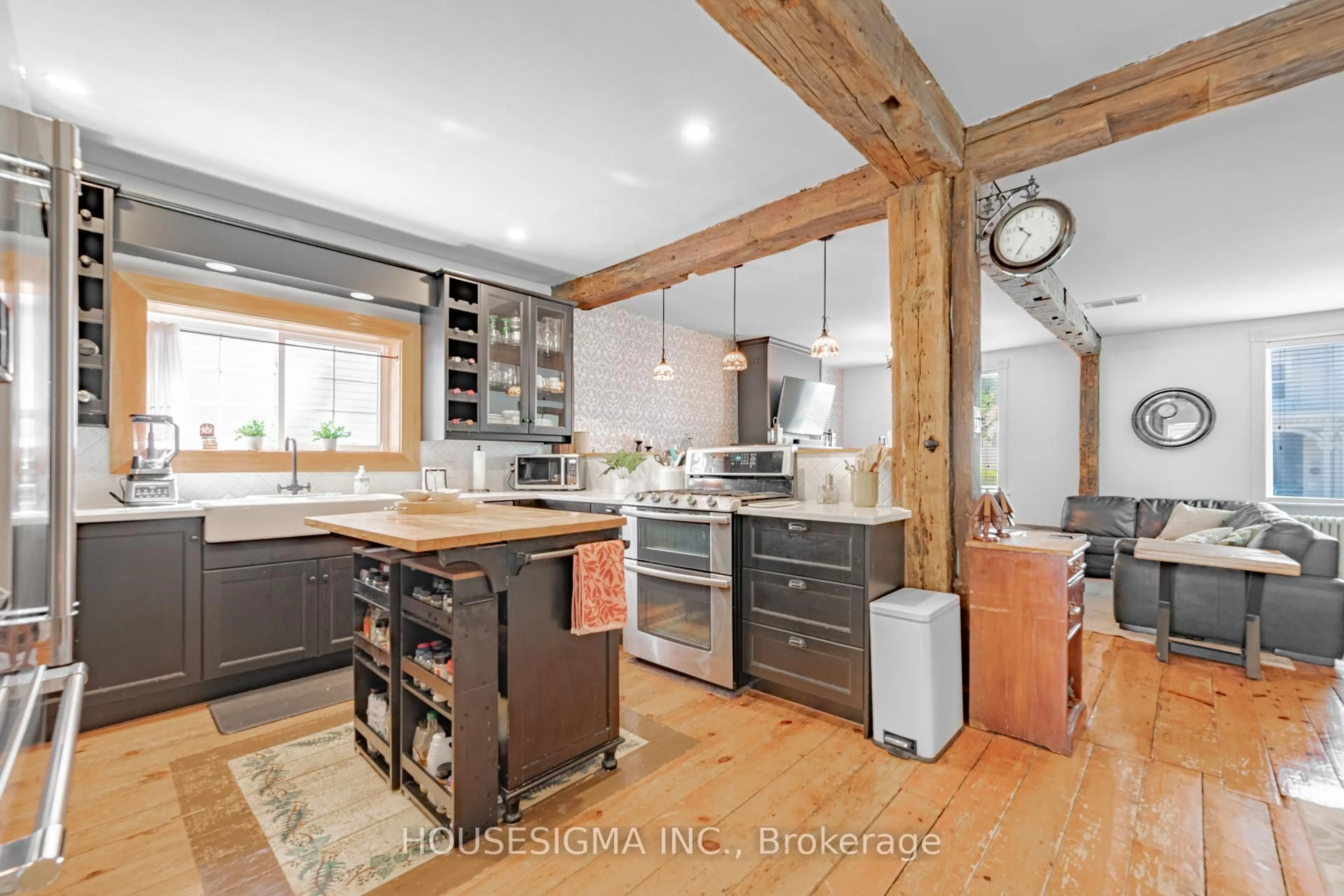 Open concept kitchen, unknown for 26 Park St, Clarington Ontario L0B 1M0