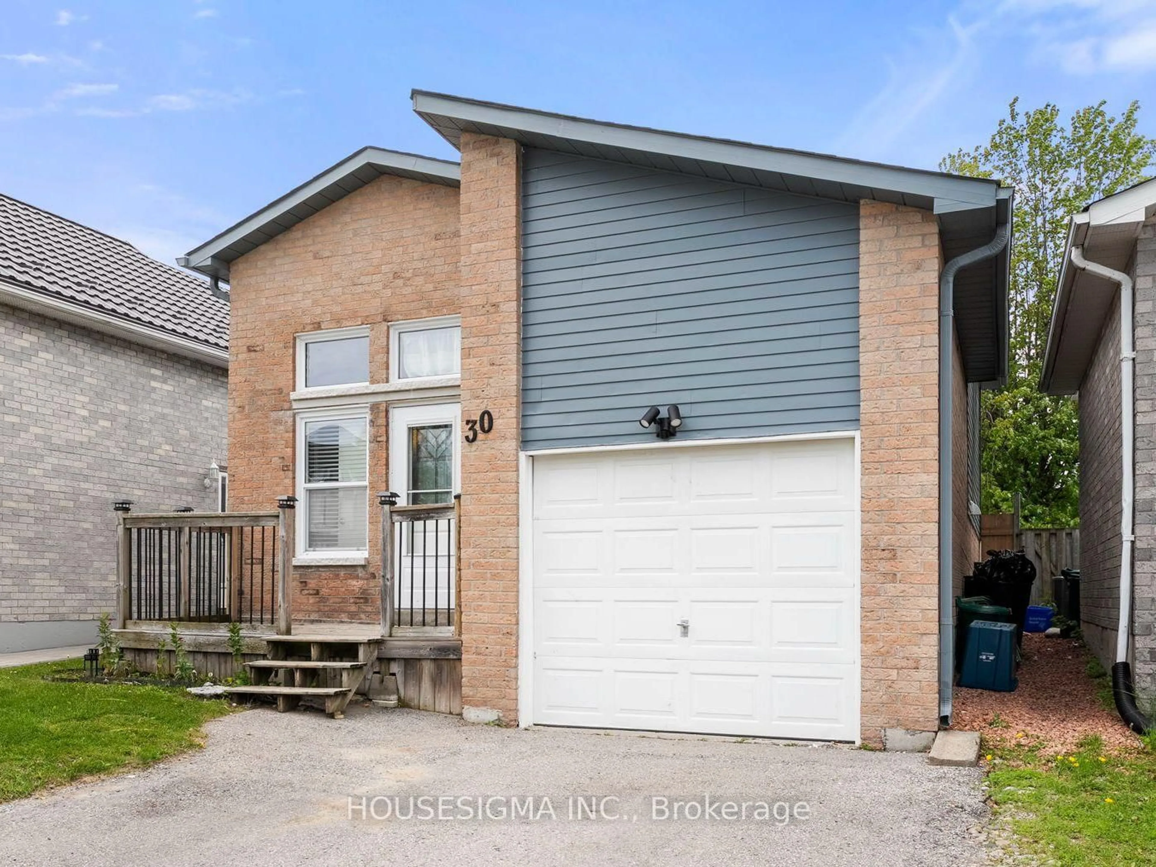 Home with brick exterior material, street for 30 Firwood Ave, Clarington Ontario L1E 1P9