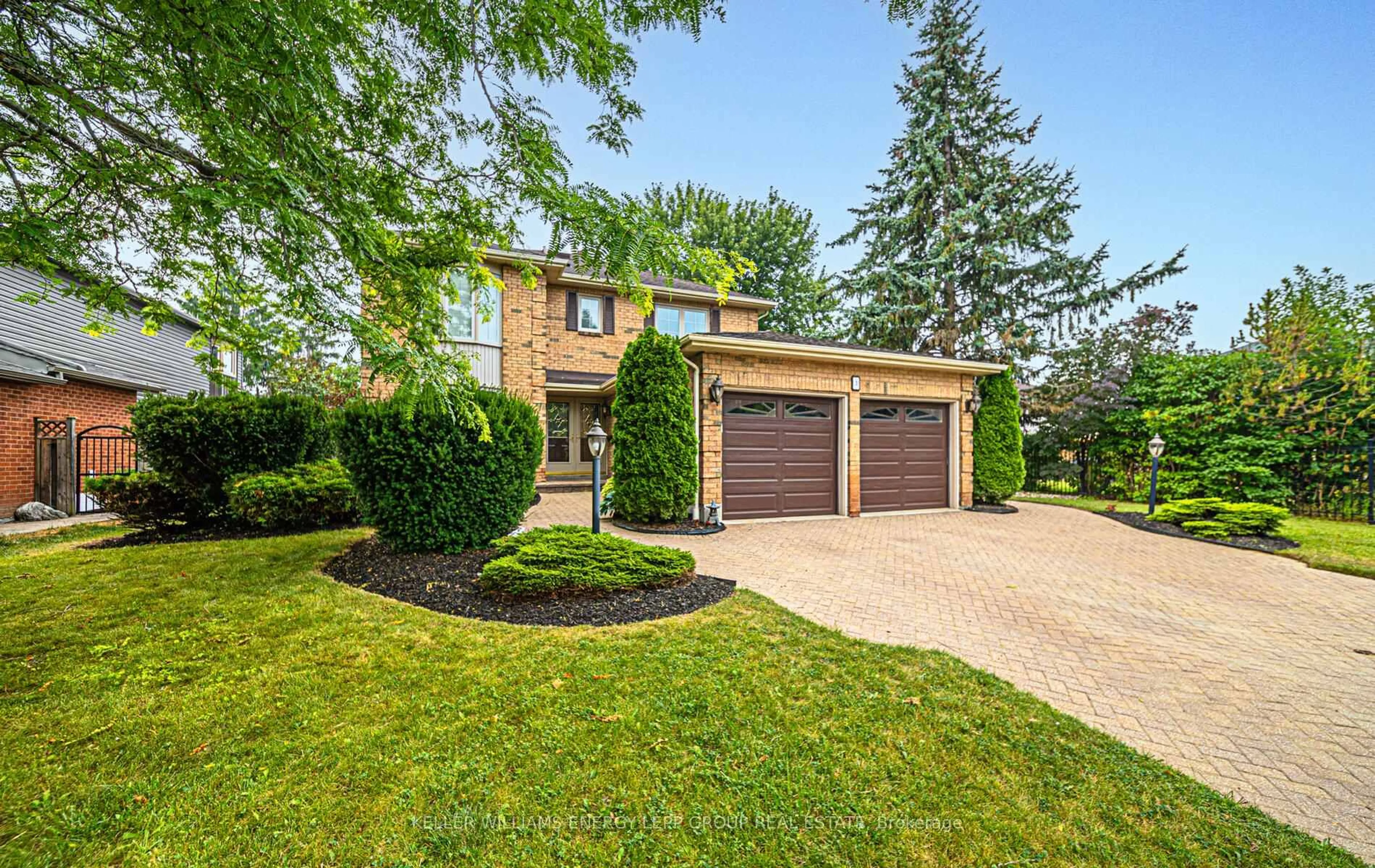 Home with brick exterior material, street for 3 Fifewood Cres, Whitby Ontario L1R 1M7