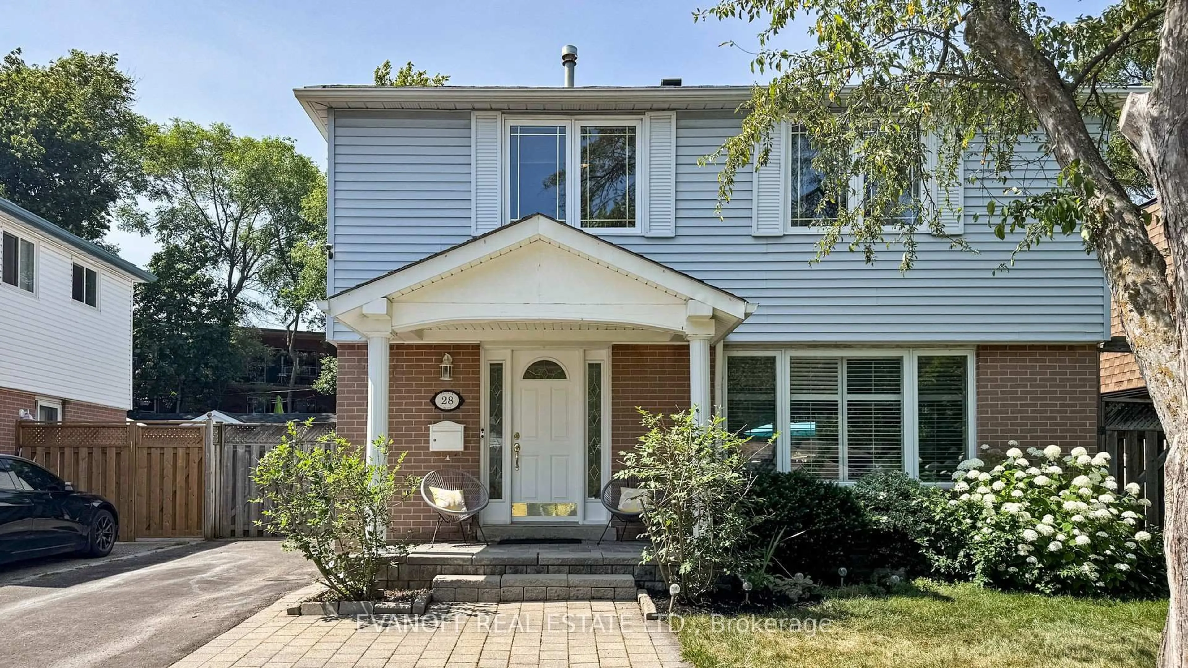 Home with brick exterior material, street for 28 Earswick Dr, Toronto Ontario M1E 1C6