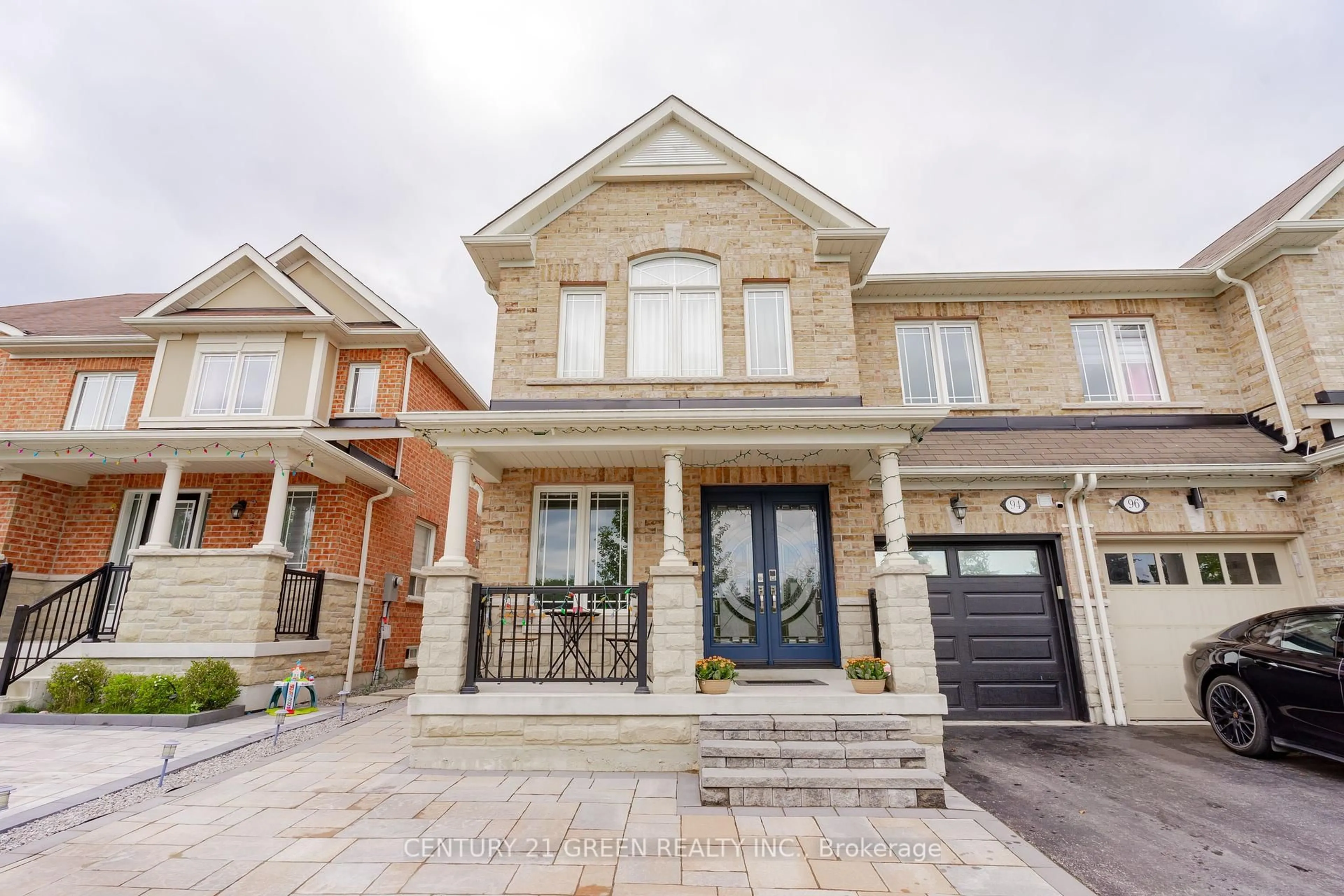 Home with brick exterior material, street for 94 Snowling Dr, Ajax Ontario L1Z 0G4