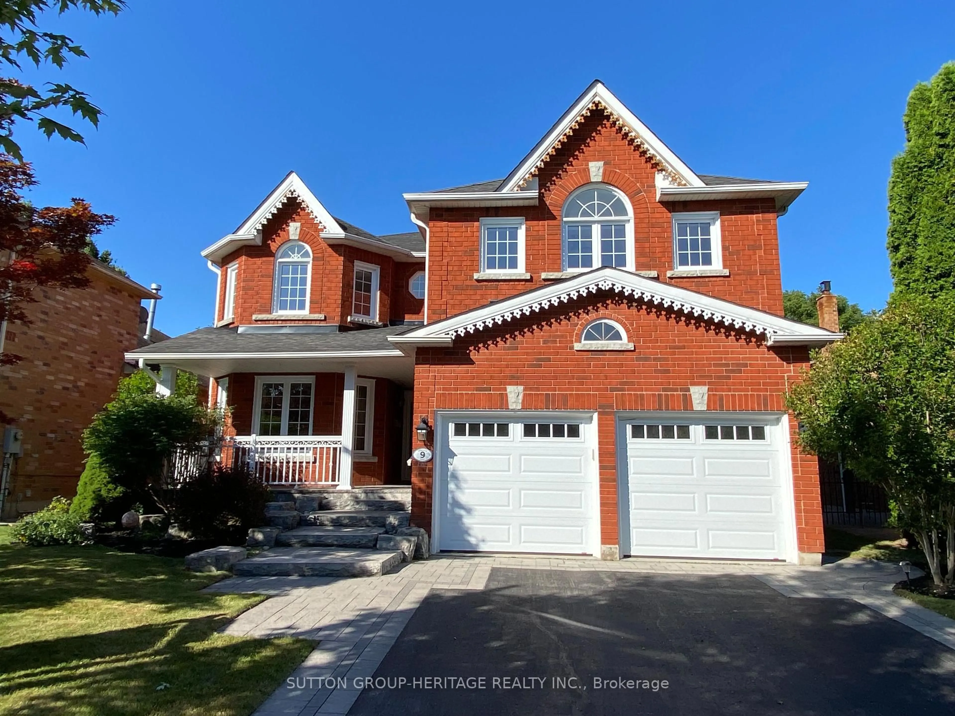 Home with brick exterior material, street for 9 Mcneilage Crt, Ajax Ontario L1T 3Z5