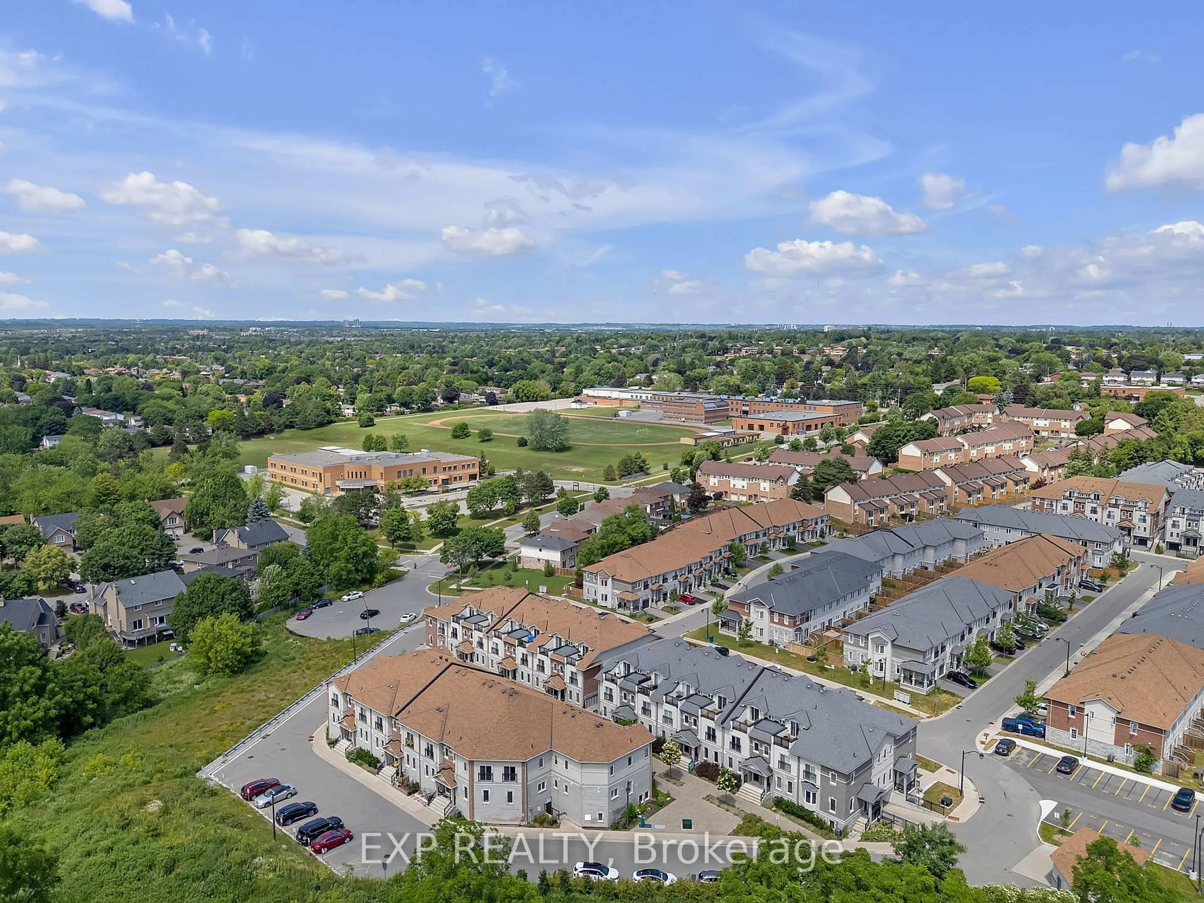 A pic from outside/outdoor area/front of a property/back of a property/a pic from drone, mountain view for 1060 St. Hilda's Way, Whitby Ontario L1N 0L3