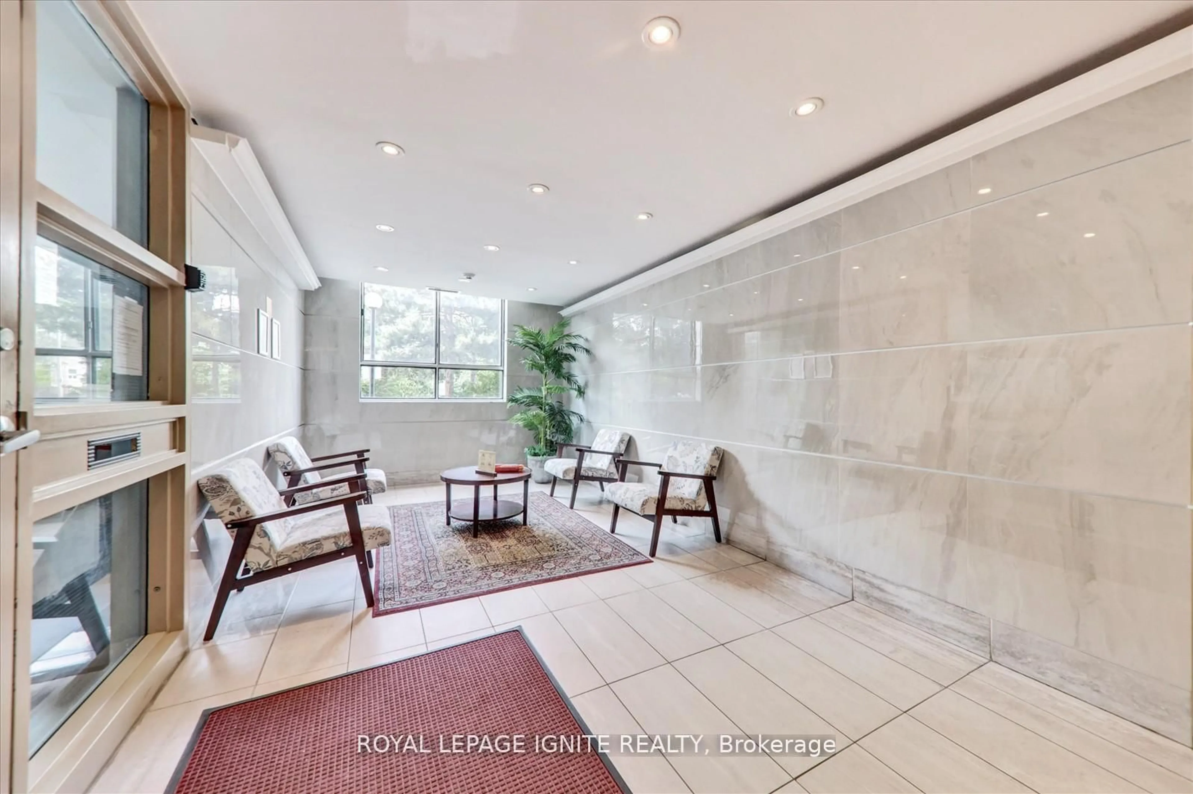 Lobby for 10 Stonehill Crt #403, Toronto Ontario M1W 2X8