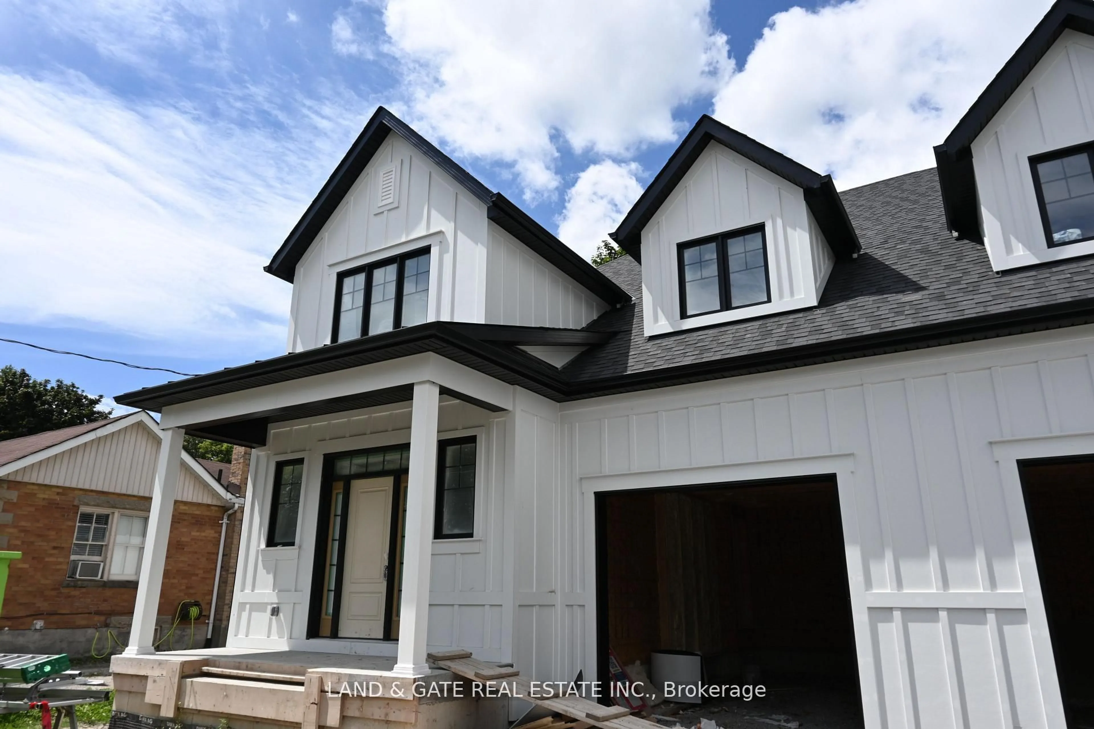Home with vinyl exterior material, street for 132A Elgin St, Clarington Ontario L1C 3E7