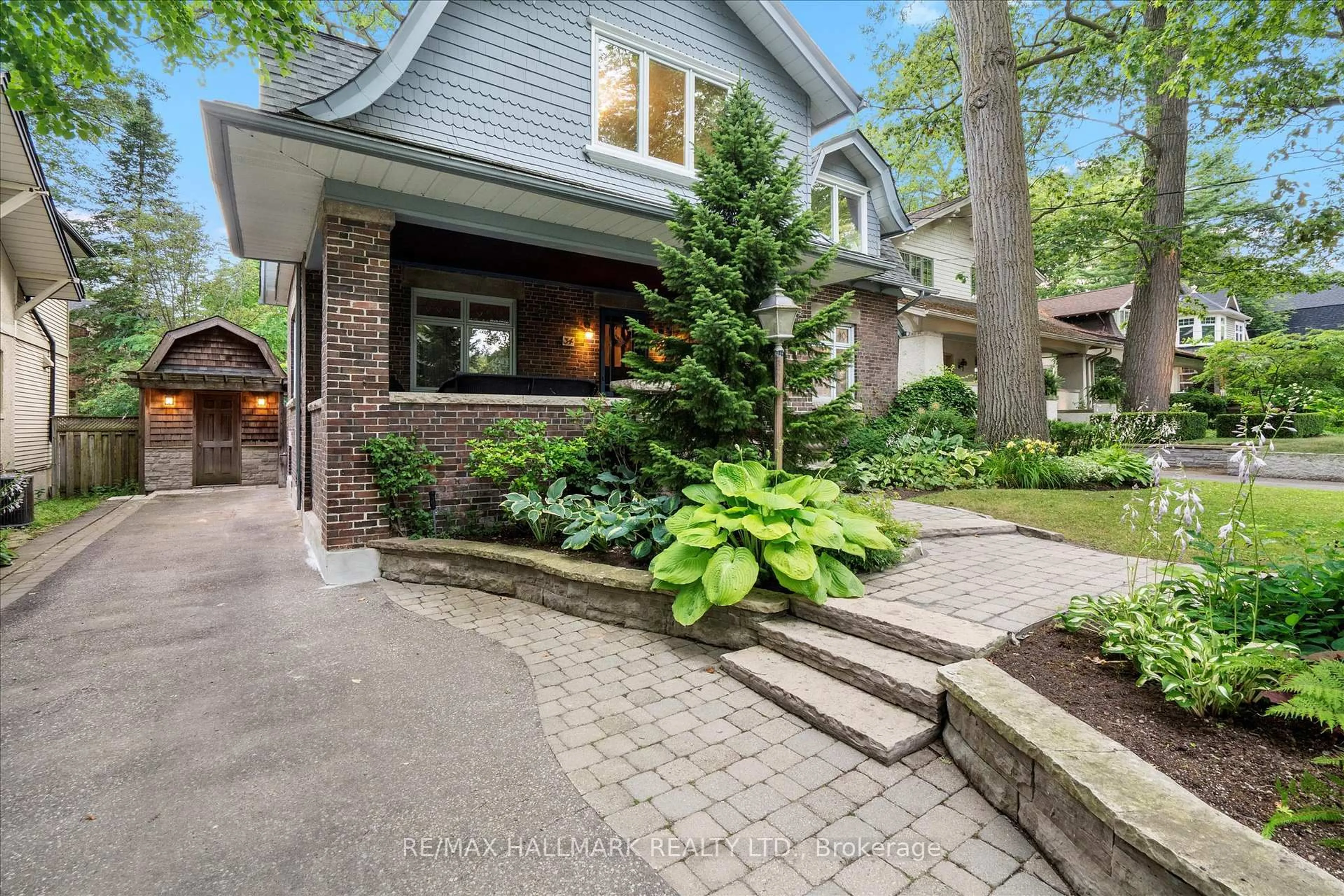 Home with brick exterior material, street for 34 Munro Park Ave, Toronto Ontario M4E 3M3