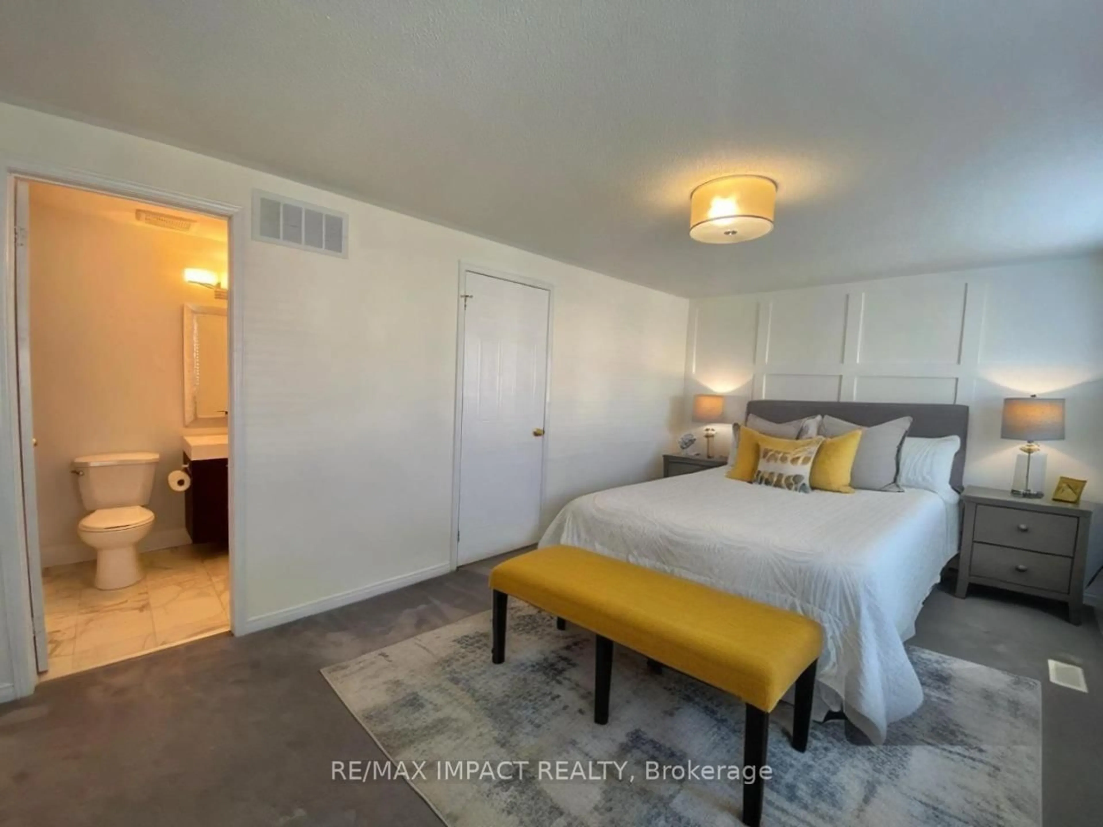 Bedroom with bed, unknown for 17 Pidduck St, Clarington Ontario L1E 2W3