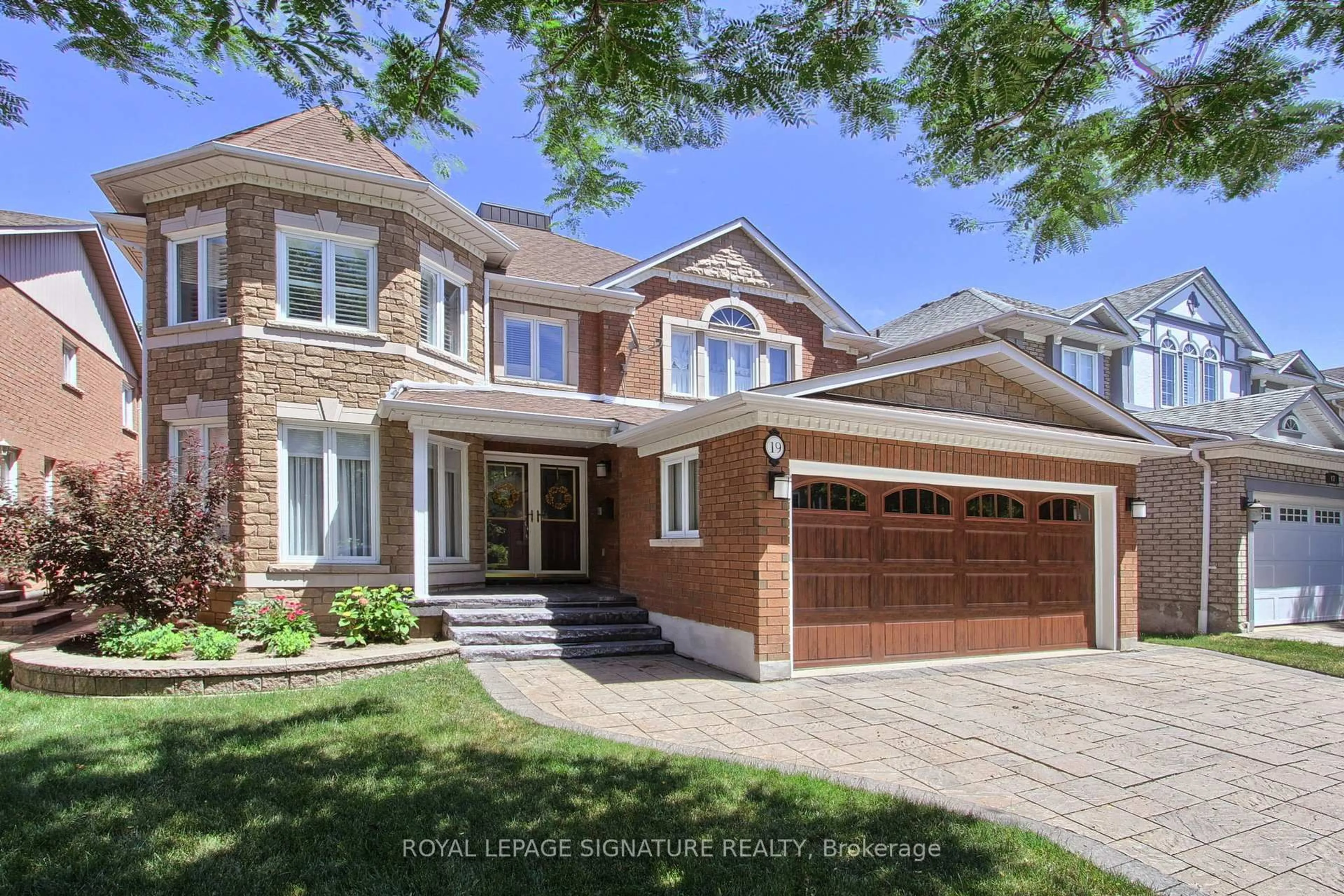Home with brick exterior material, street for 19 Kemp Dr, Ajax Ontario L1T 4B1