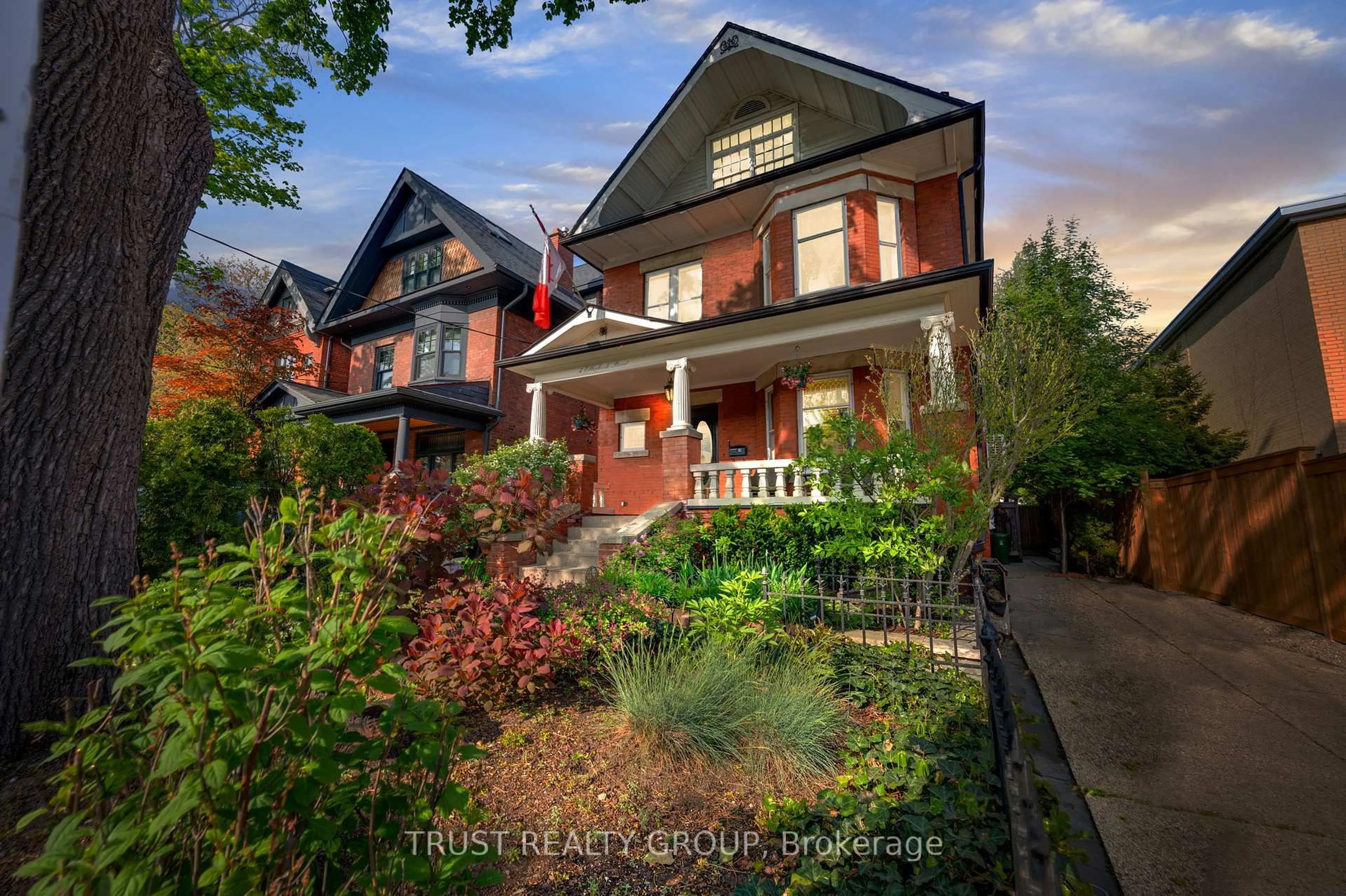 Home with brick exterior material, street for 5 Ellerbeck St, Toronto Ontario M4K 2T6