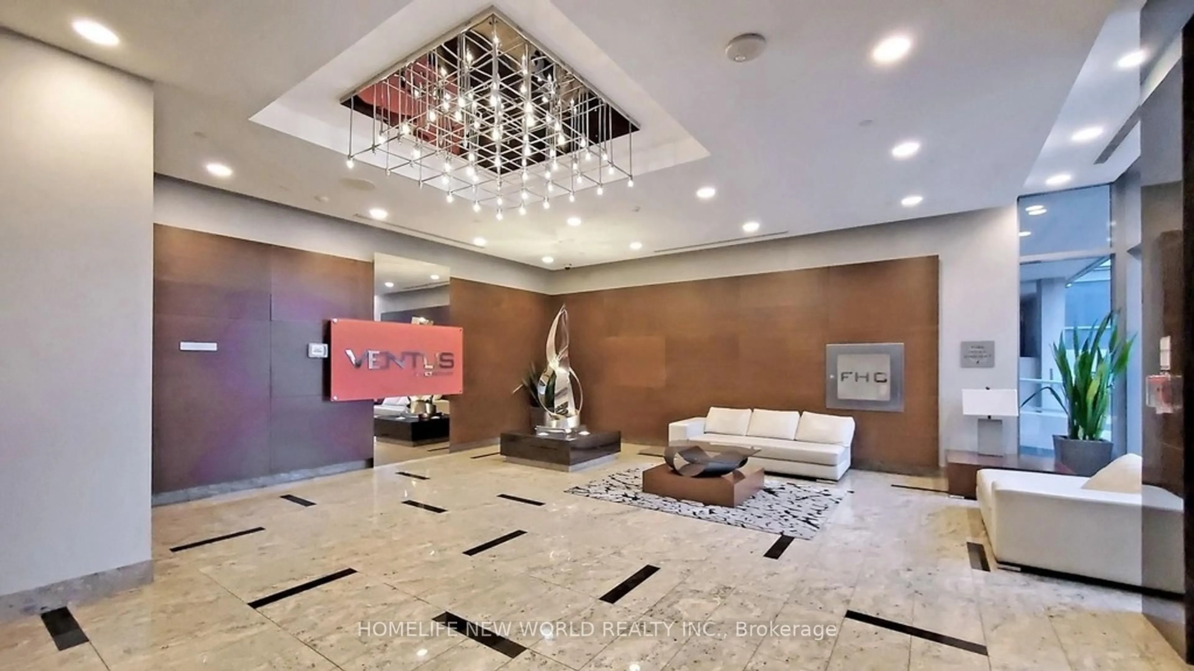 Lobby for 181 Village Green Sq #1815, Toronto Ontario M1S 0K3