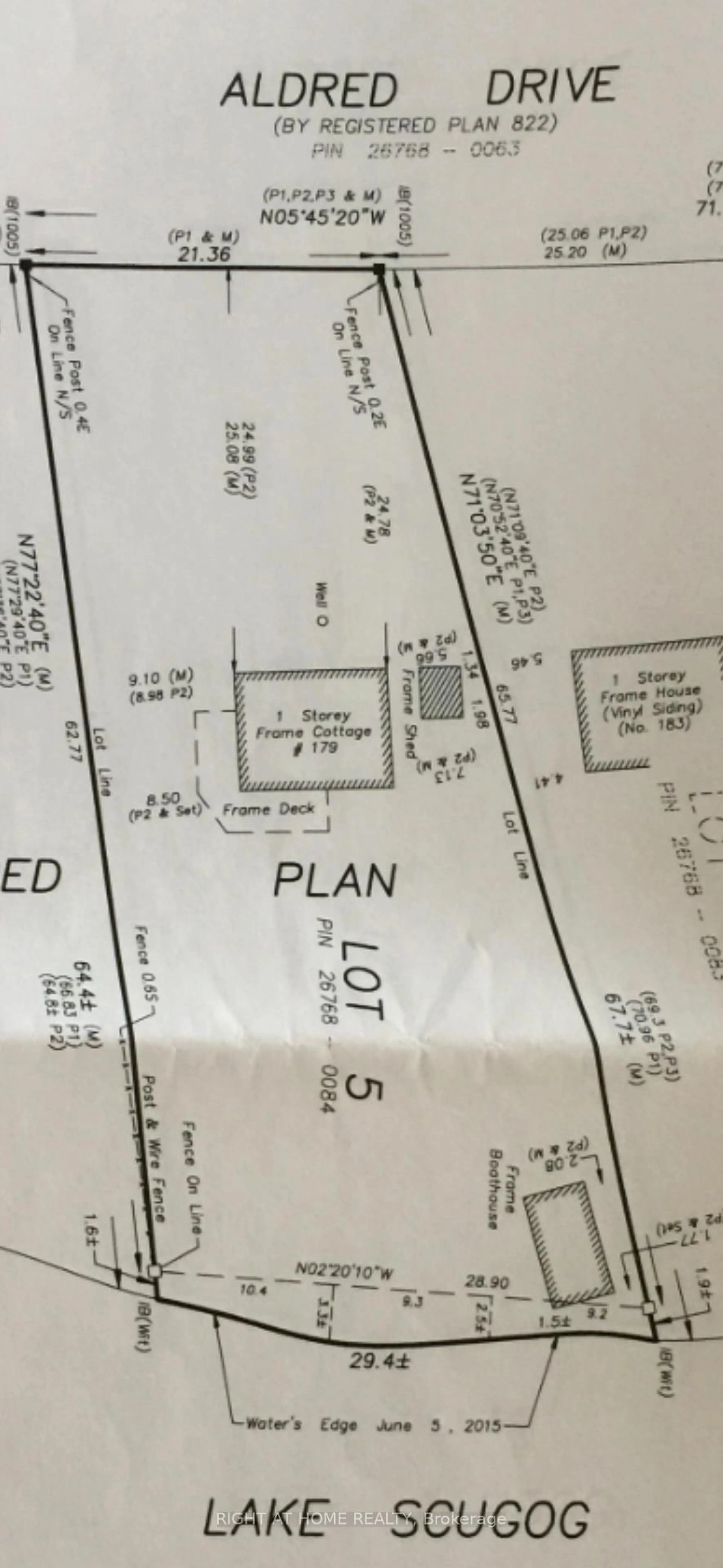Floor plan for 179 Aldred Dr, Scugog Ontario L9L 1B4