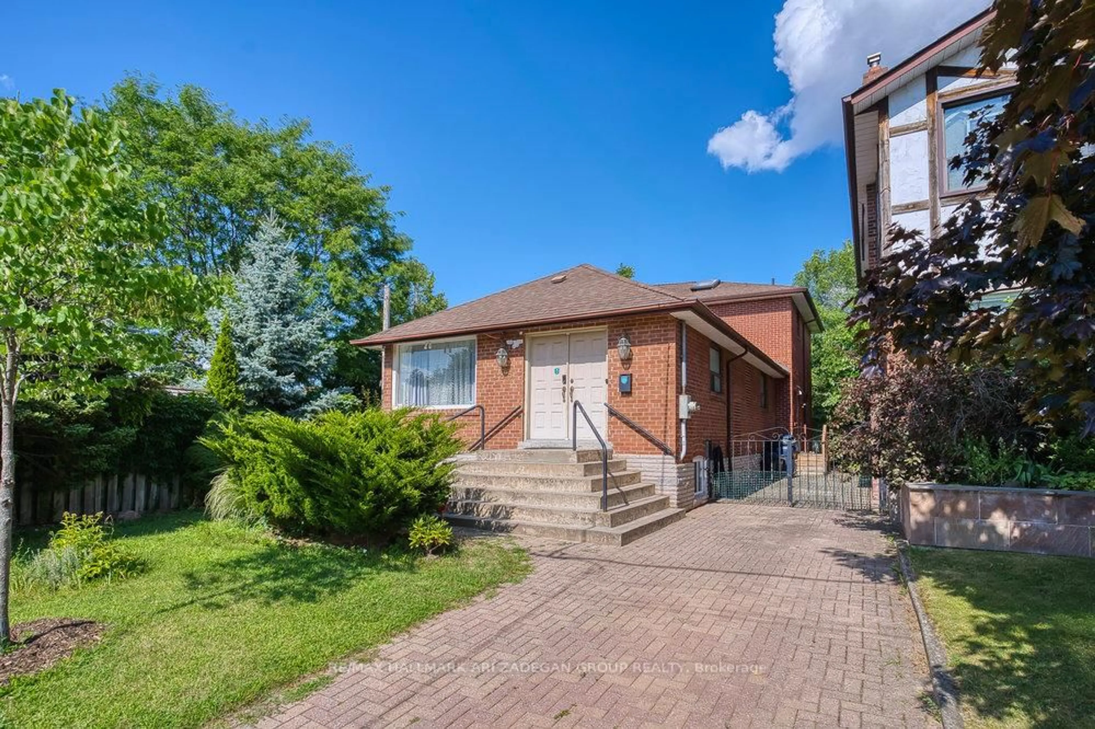 Home with brick exterior material, street for 185 Durant Ave, Toronto Ontario M4J 4W5