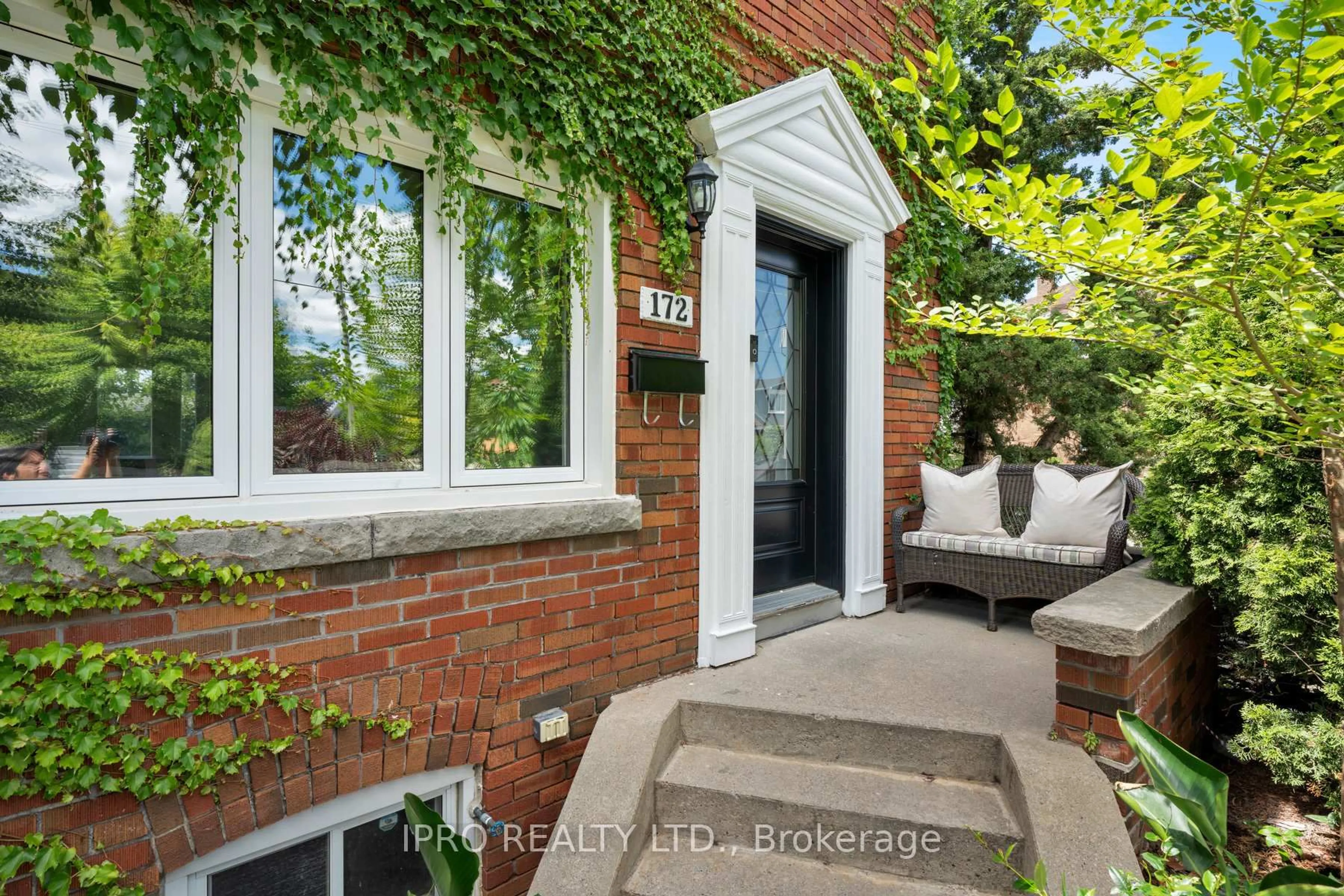 Home with brick exterior material, street for 172 Woodycrest Ave, Toronto Ontario M4J 3B9