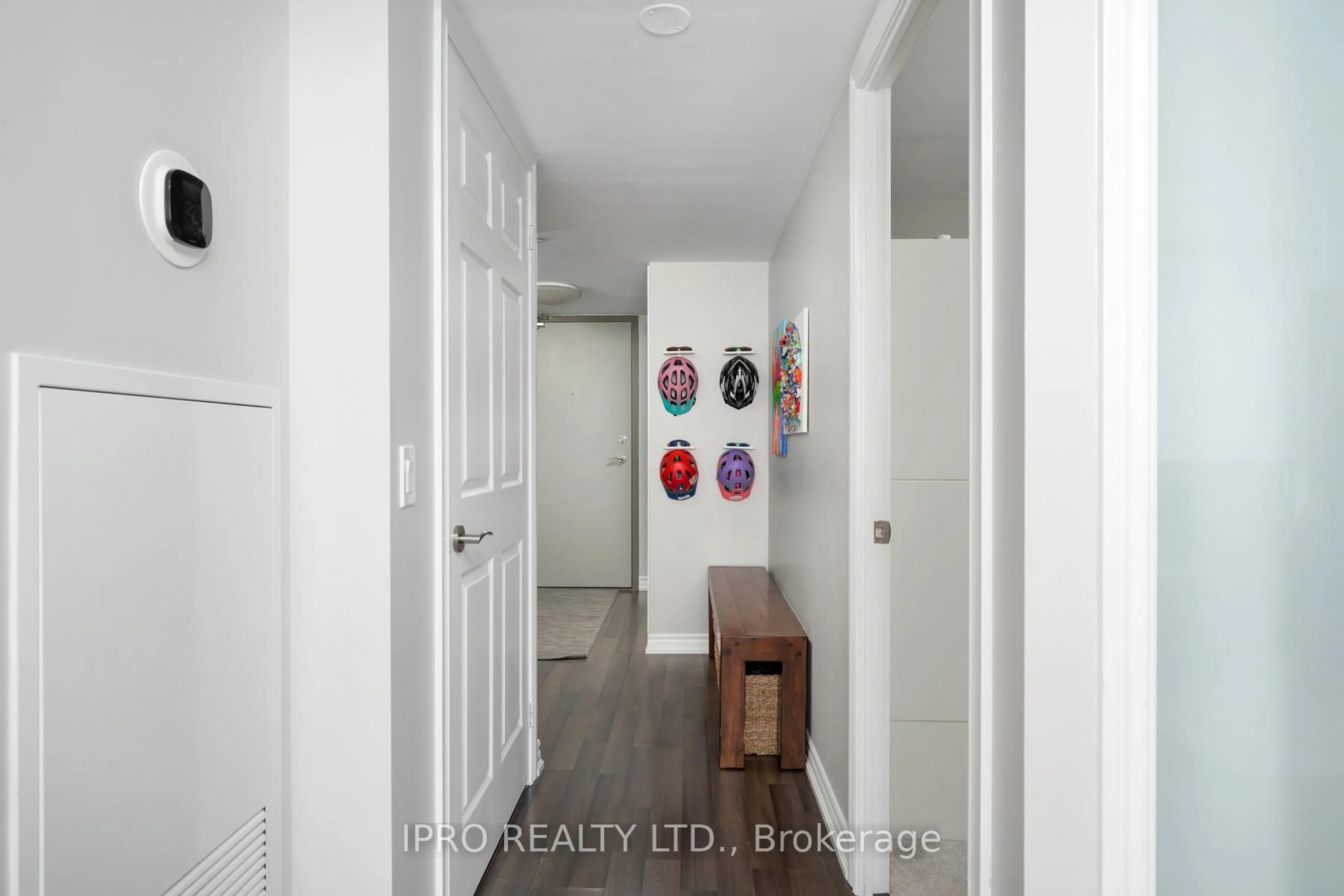 Indoor entryway for 280 Donlands Ave #608, Toronto Ontario M4J 0A3