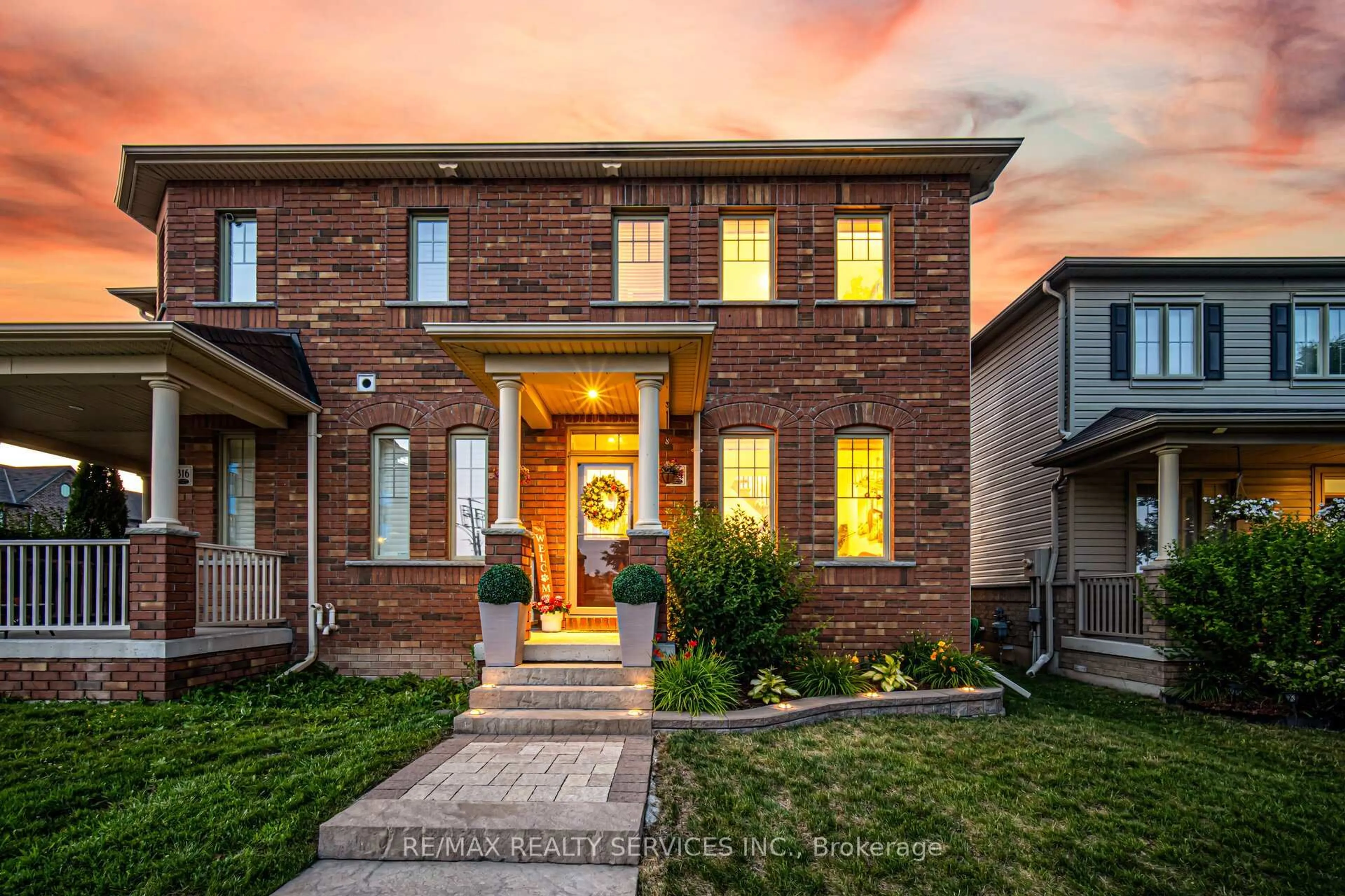 Home with brick exterior material, street for 314 Brookhill Blvd, Clarington Ontario L1C 0M1