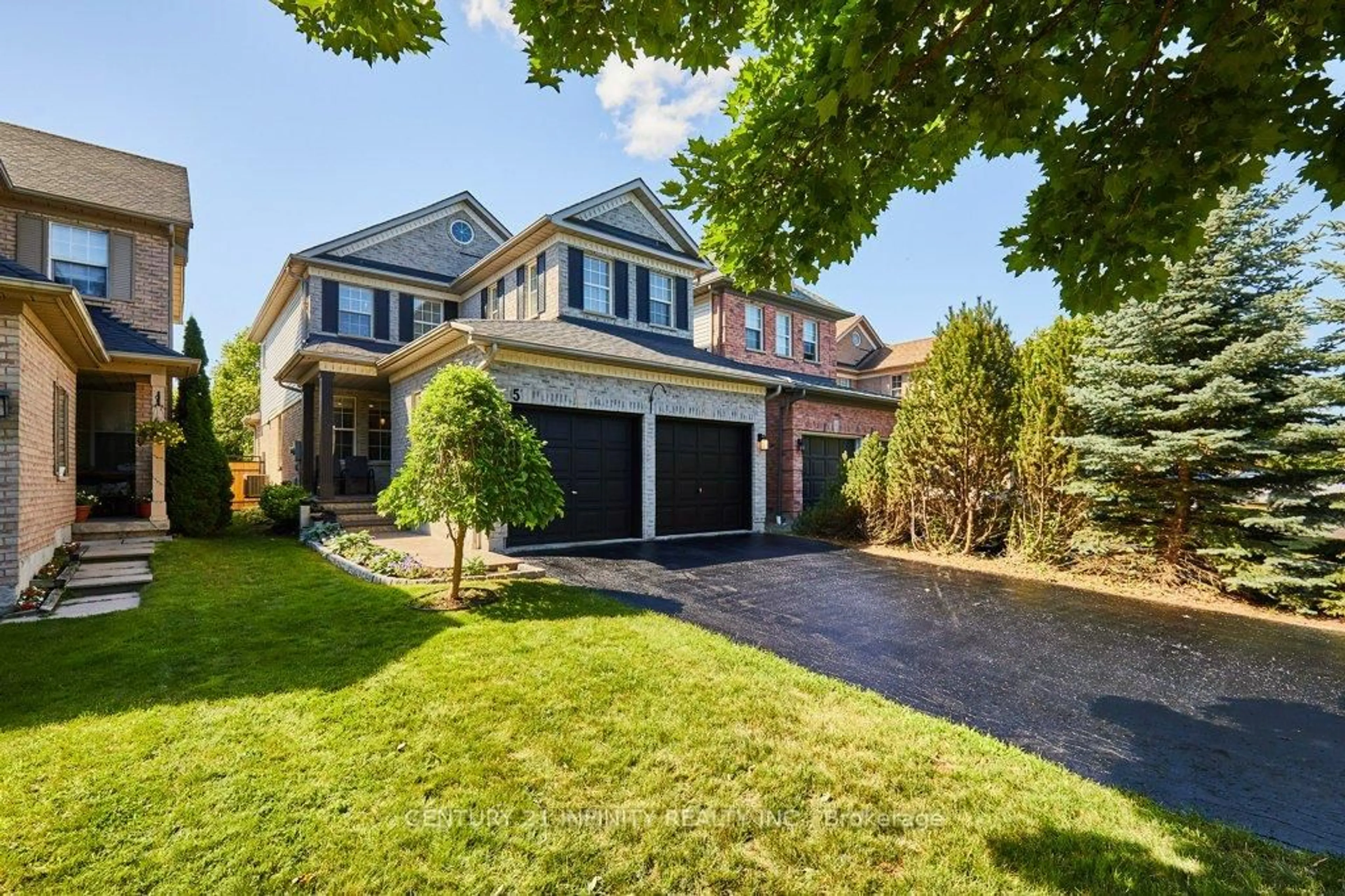 Home with brick exterior material, street for 5 Blacksmith Lane, Whitby Ontario L1P 1N2