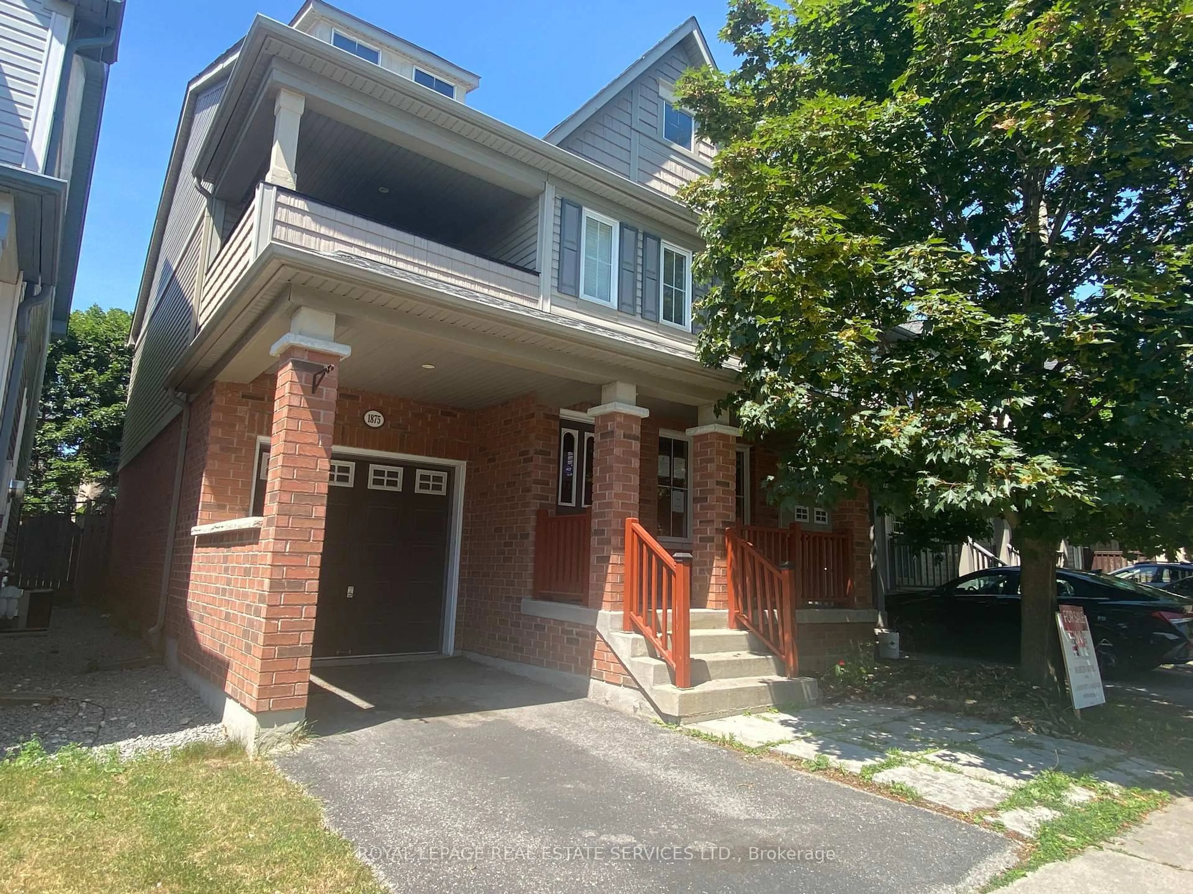 Home with brick exterior material, street for 1875 Secretariat Pl, Oshawa Ontario L1L 1C8