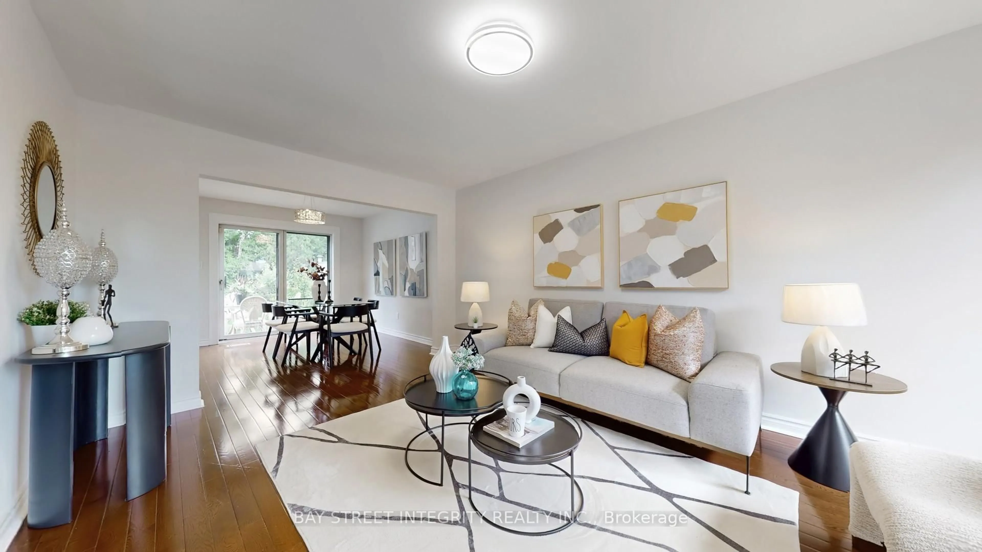 Living room with furniture, unknown for 66 Sonmore Dr, Toronto Ontario M1S 1X4