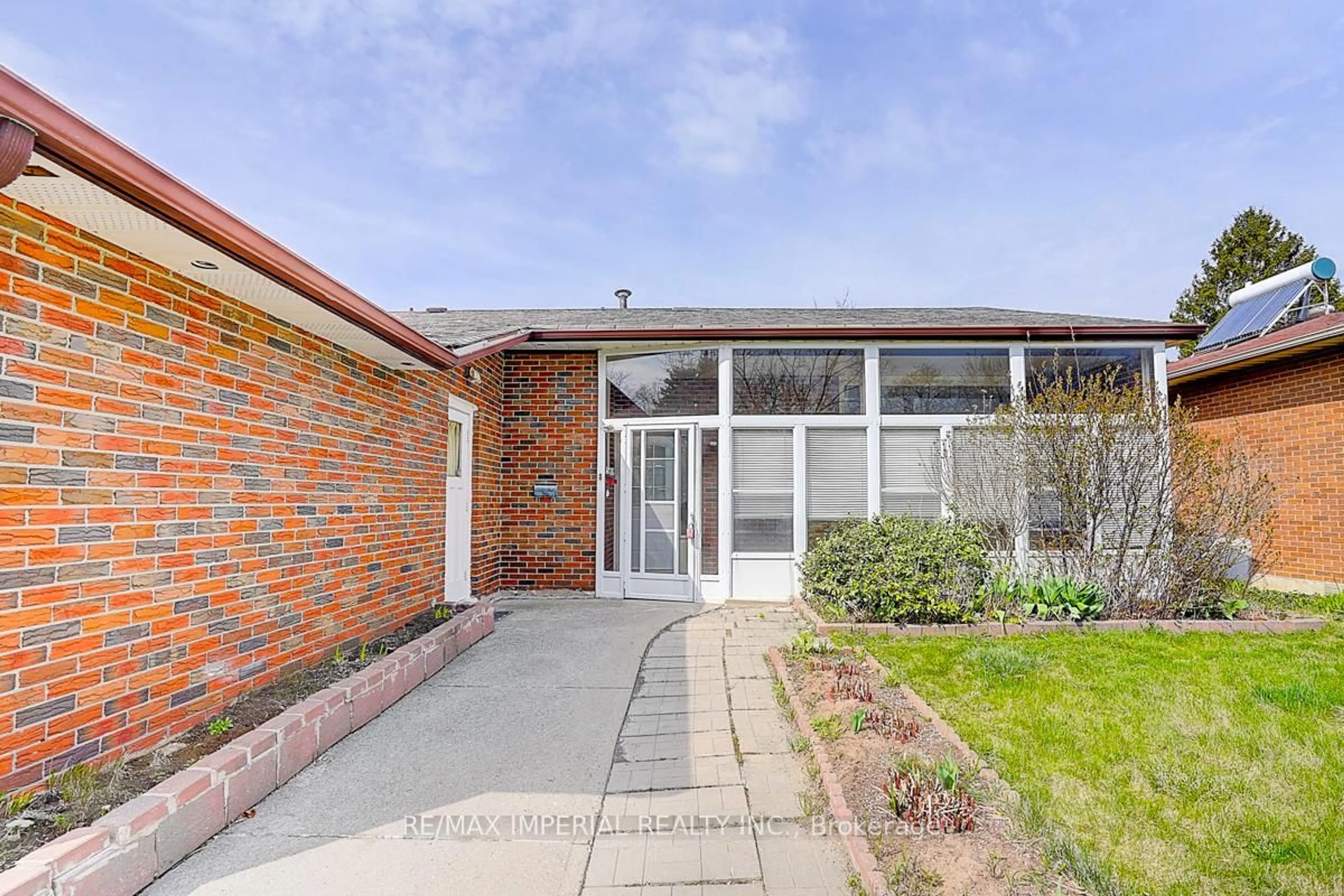 Home with brick exterior material, street for 50 Glendower Crct, Toronto Ontario M1T 2Z4