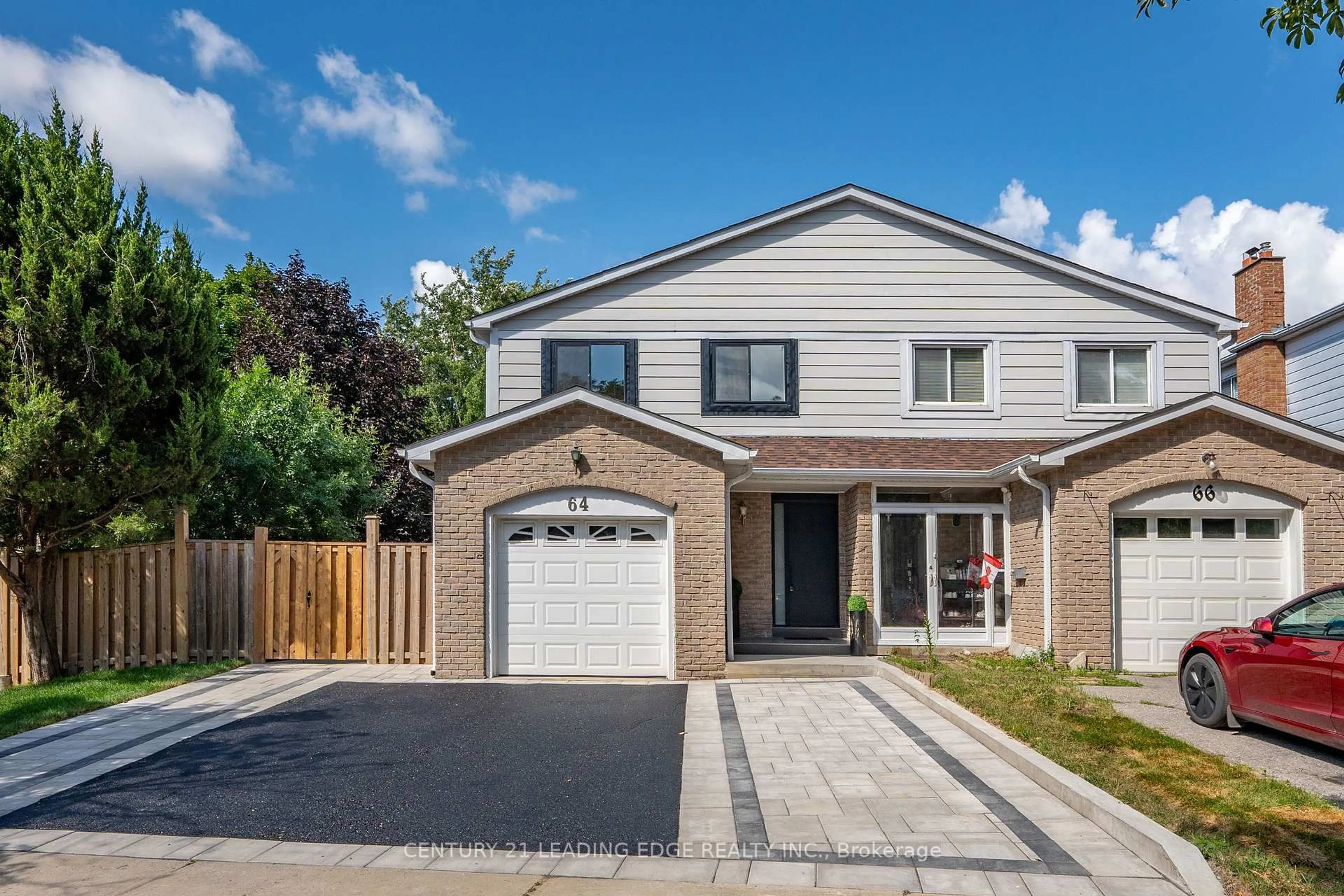 Home with brick exterior material, street for 64 Buckhurst Cres, Toronto Ontario M1S 4C4