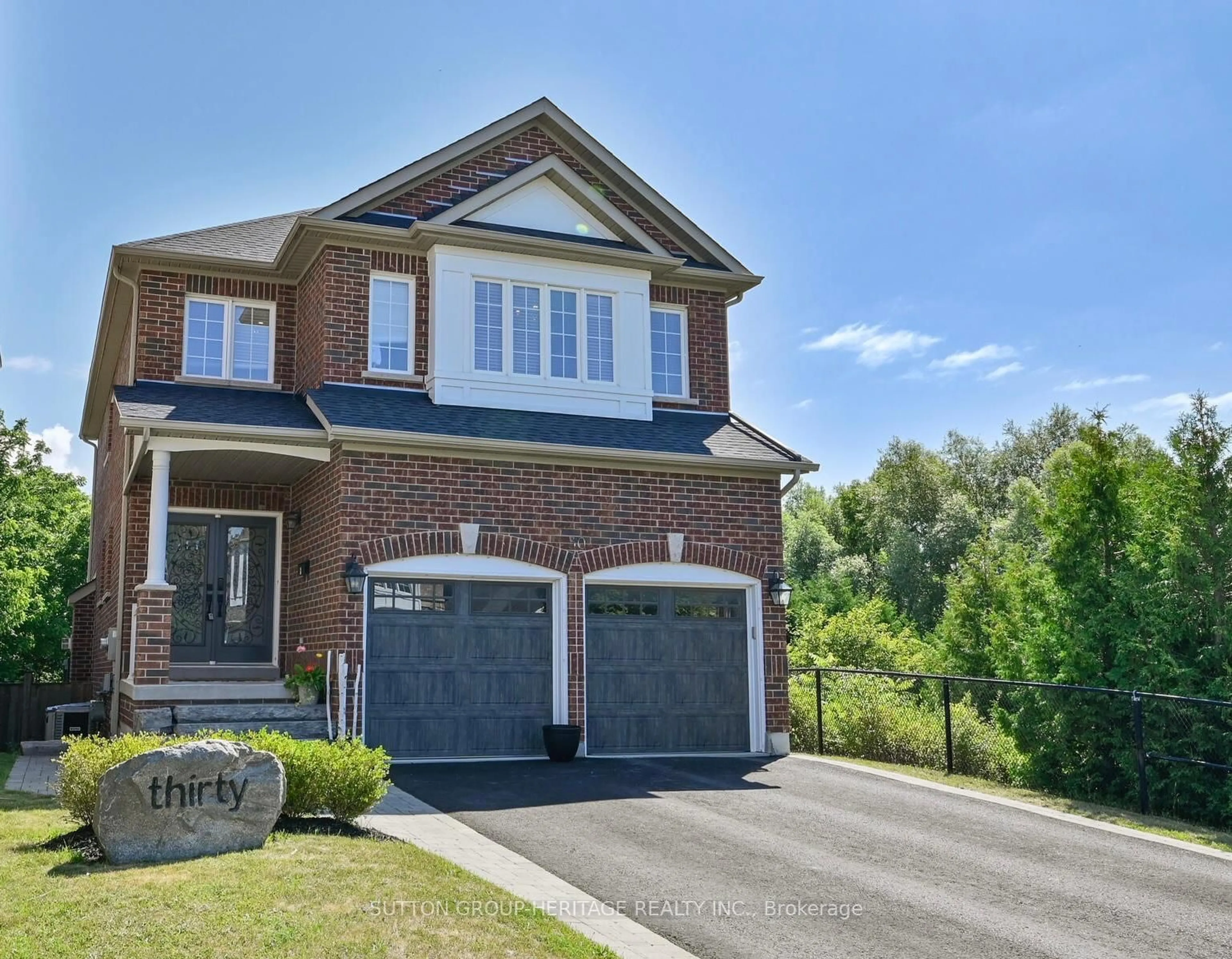 Home with brick exterior material, street for 30 Bradford Crt, Whitby Ontario L1N 0G7