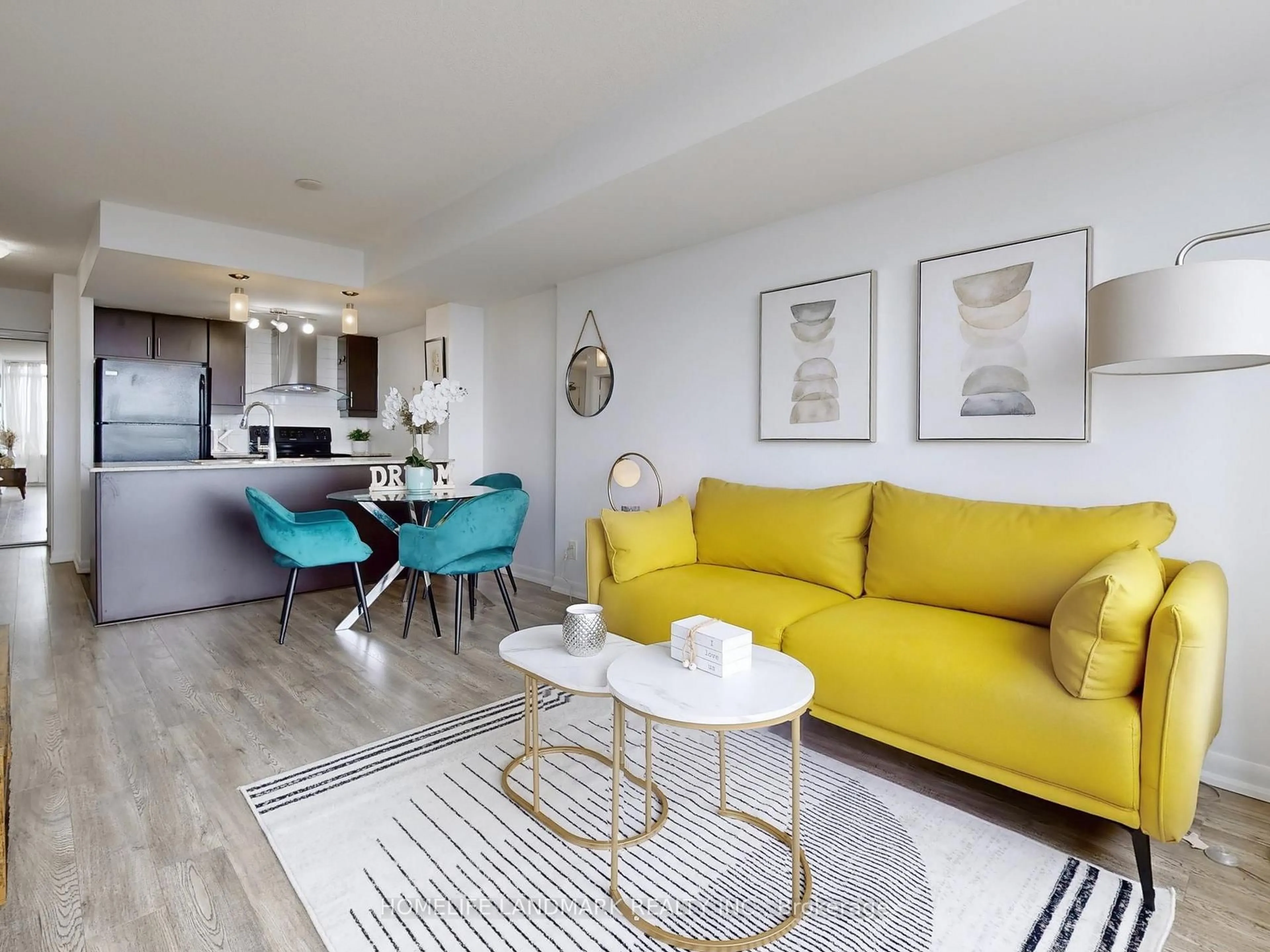 Living room with furniture, unknown for 190 Borough Dr #1507, Toronto Ontario M1P 0B6