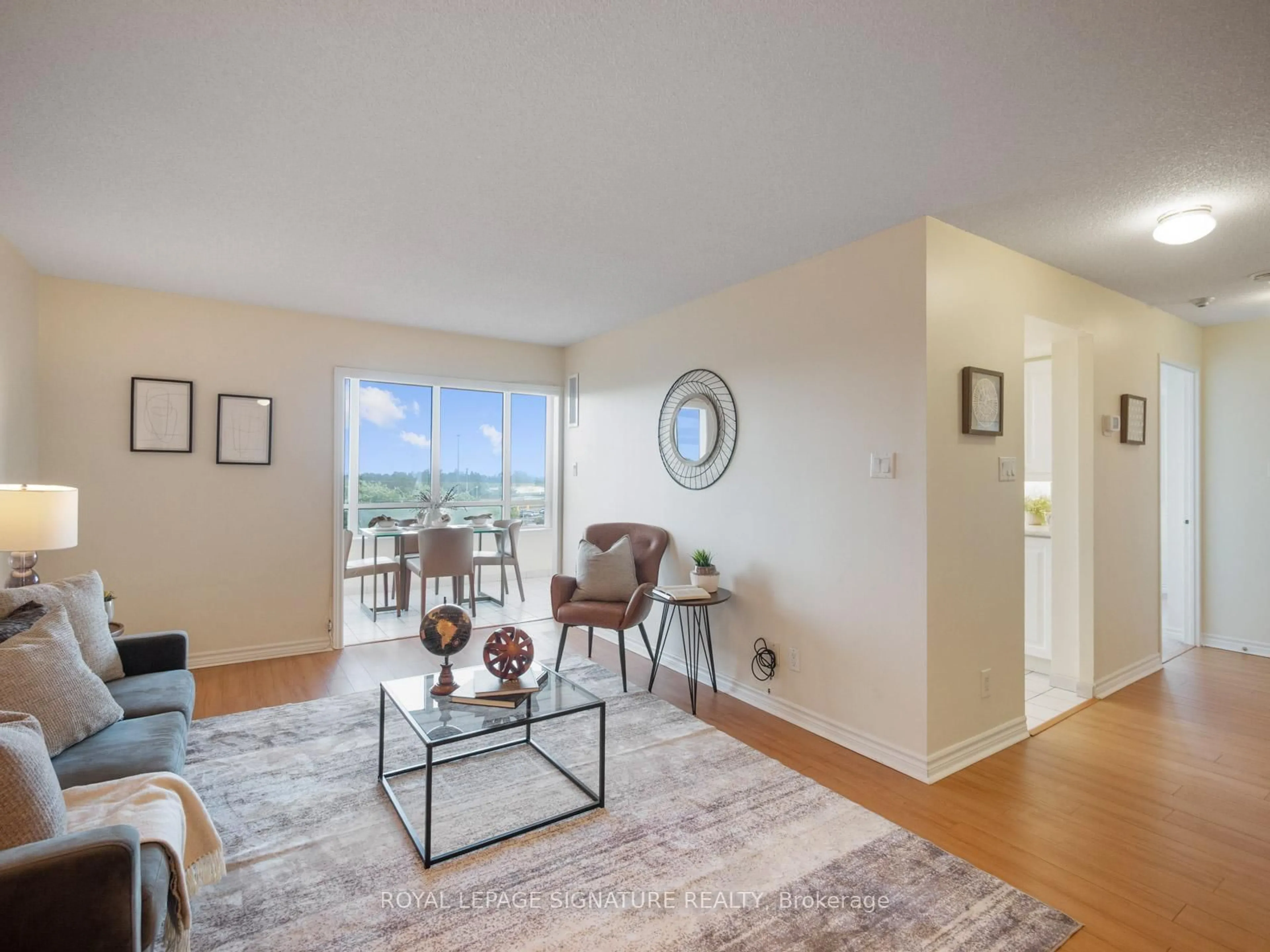 Living room with furniture, unknown for 11753 Sheppard Ave #522, Toronto Ontario M1B 5M3