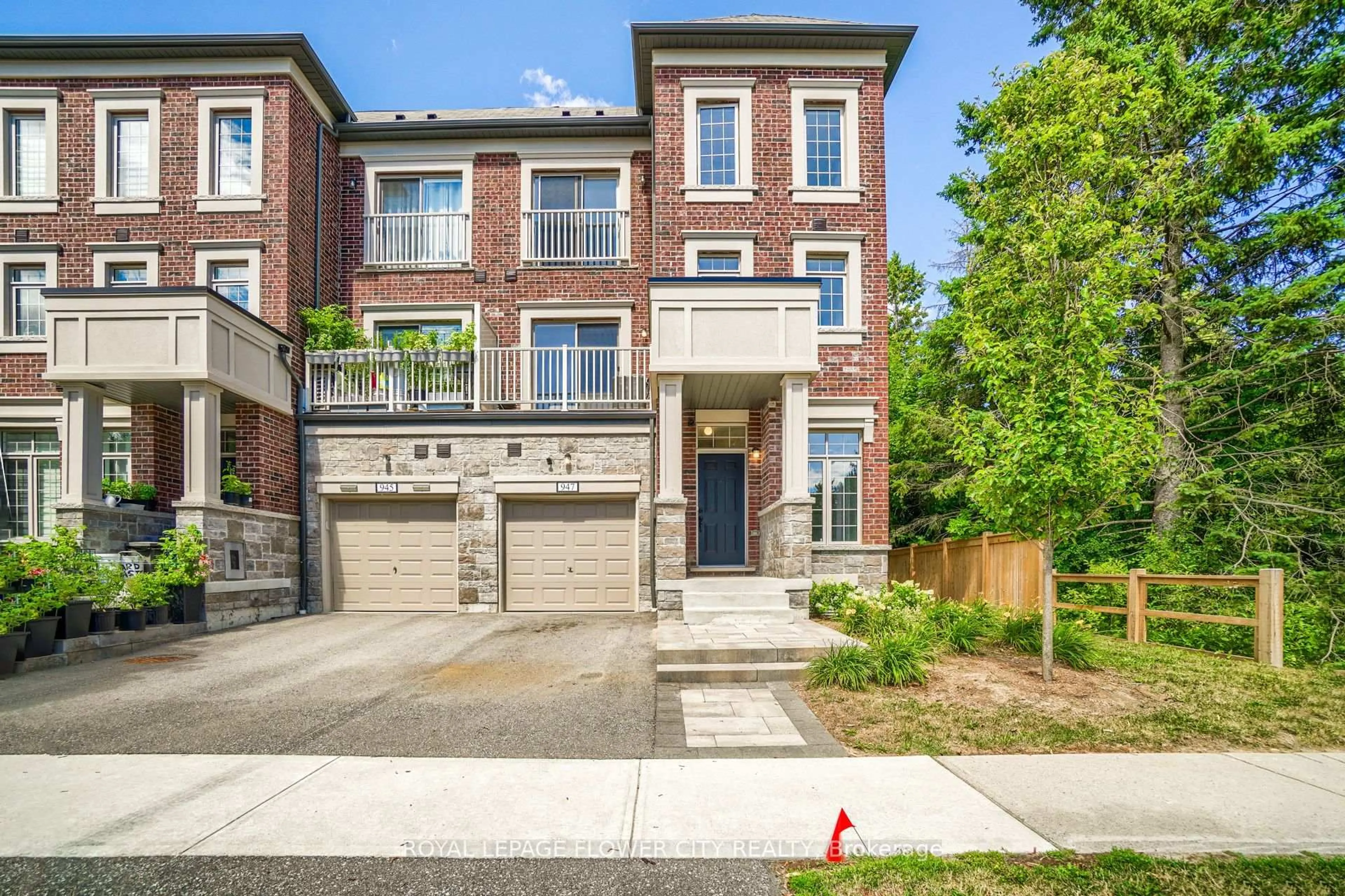 Home with brick exterior material, street for 947 Finley Ave, Ajax Ontario L1S 3V5