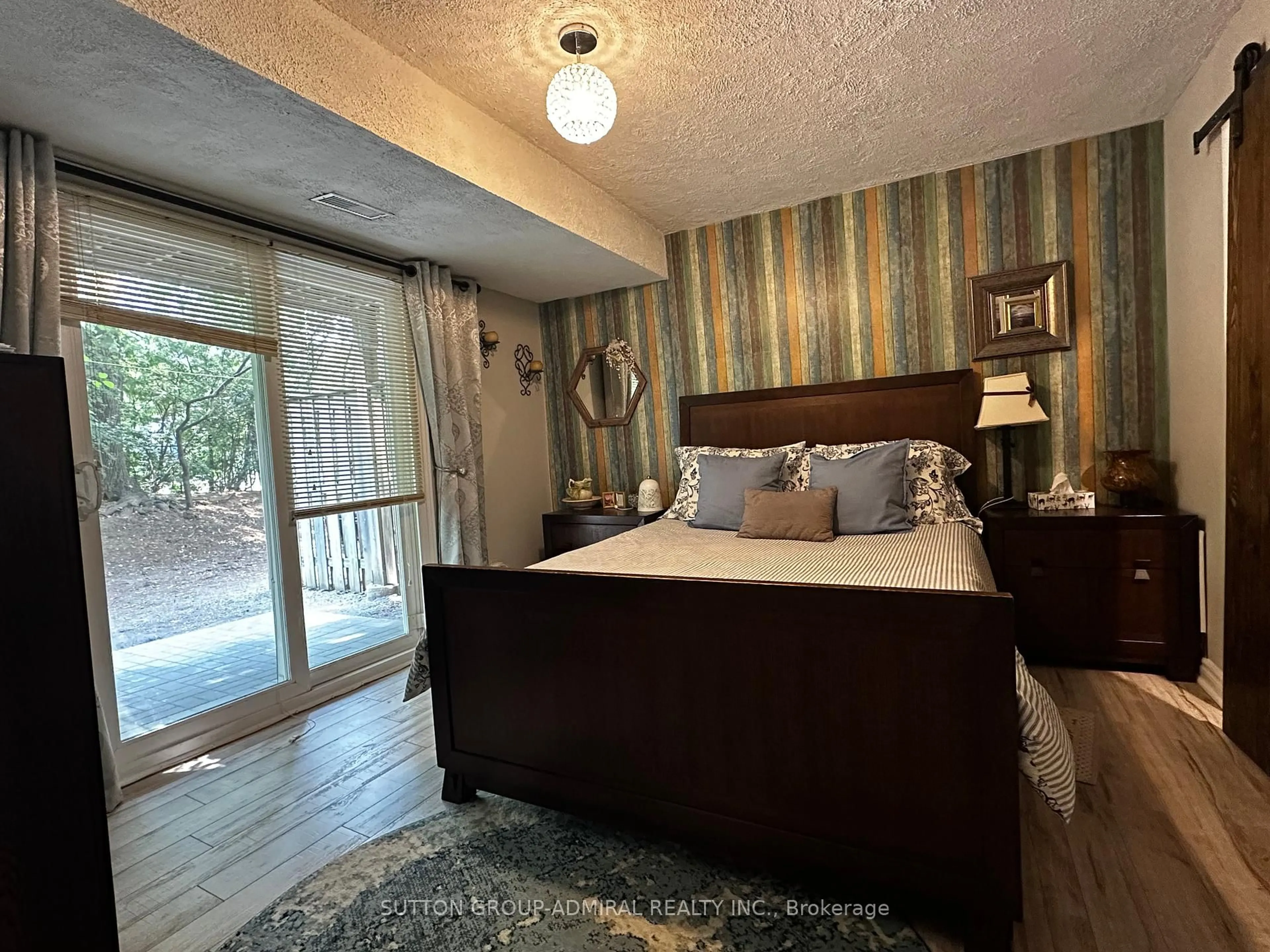 Bedroom with bed, unknown for 2359 Birchmount Rd #23, Toronto Ontario M1T 3S7