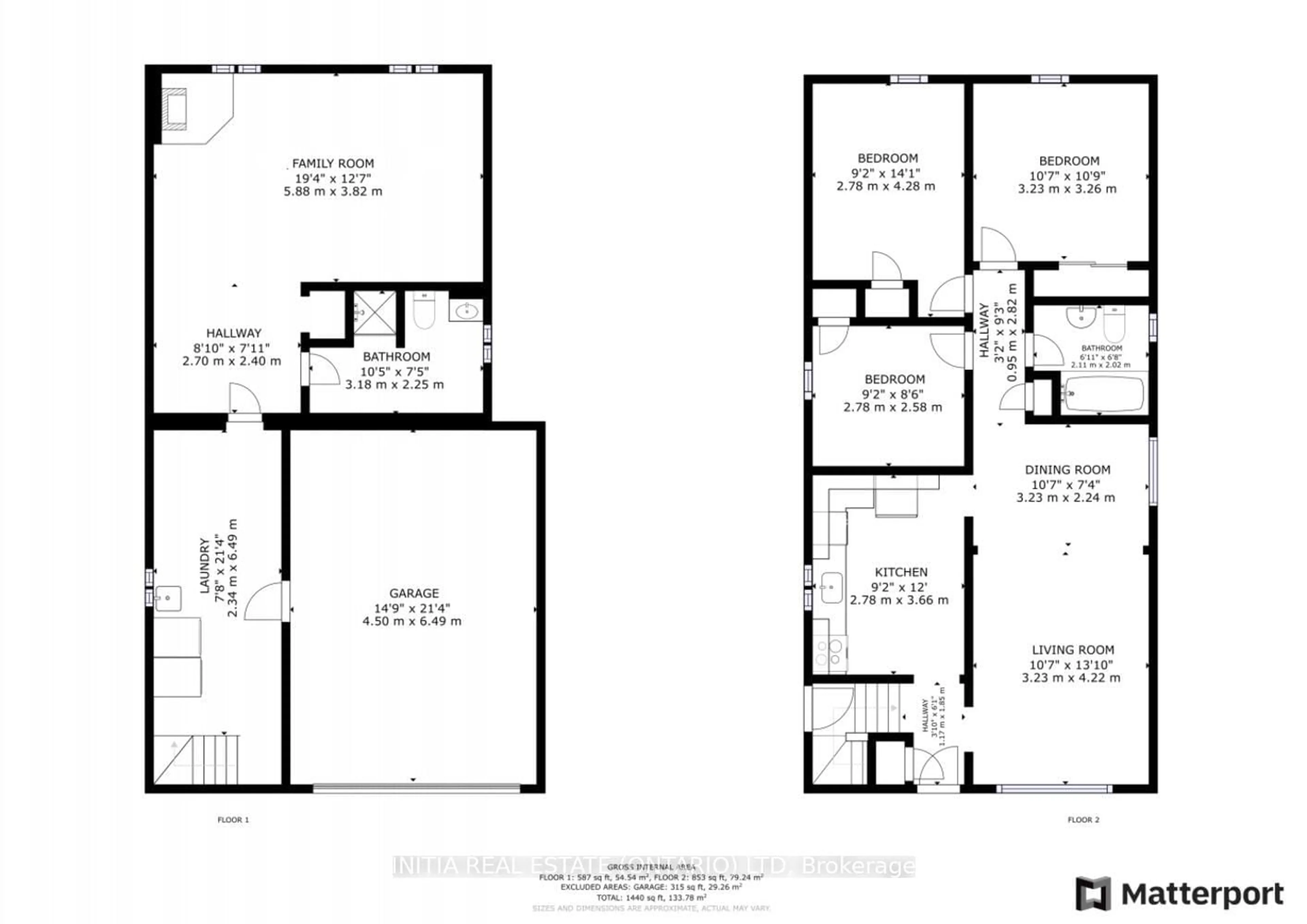 Floor plan for 38 North Edgely Ave, Toronto Ontario M1K 1T7