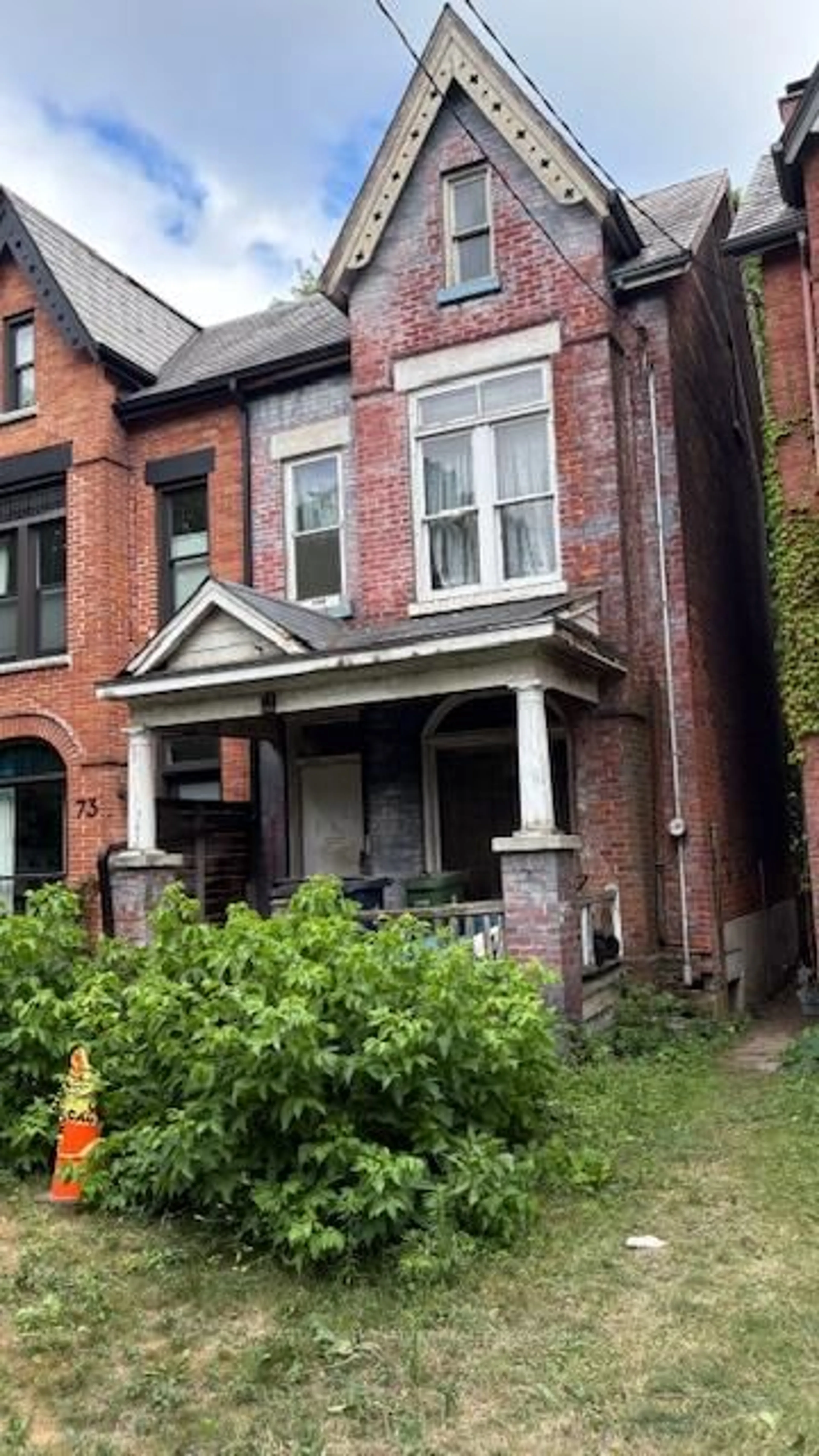 Home with brick exterior material, street for 71 Langley Ave, Toronto Ontario M4K 1B4