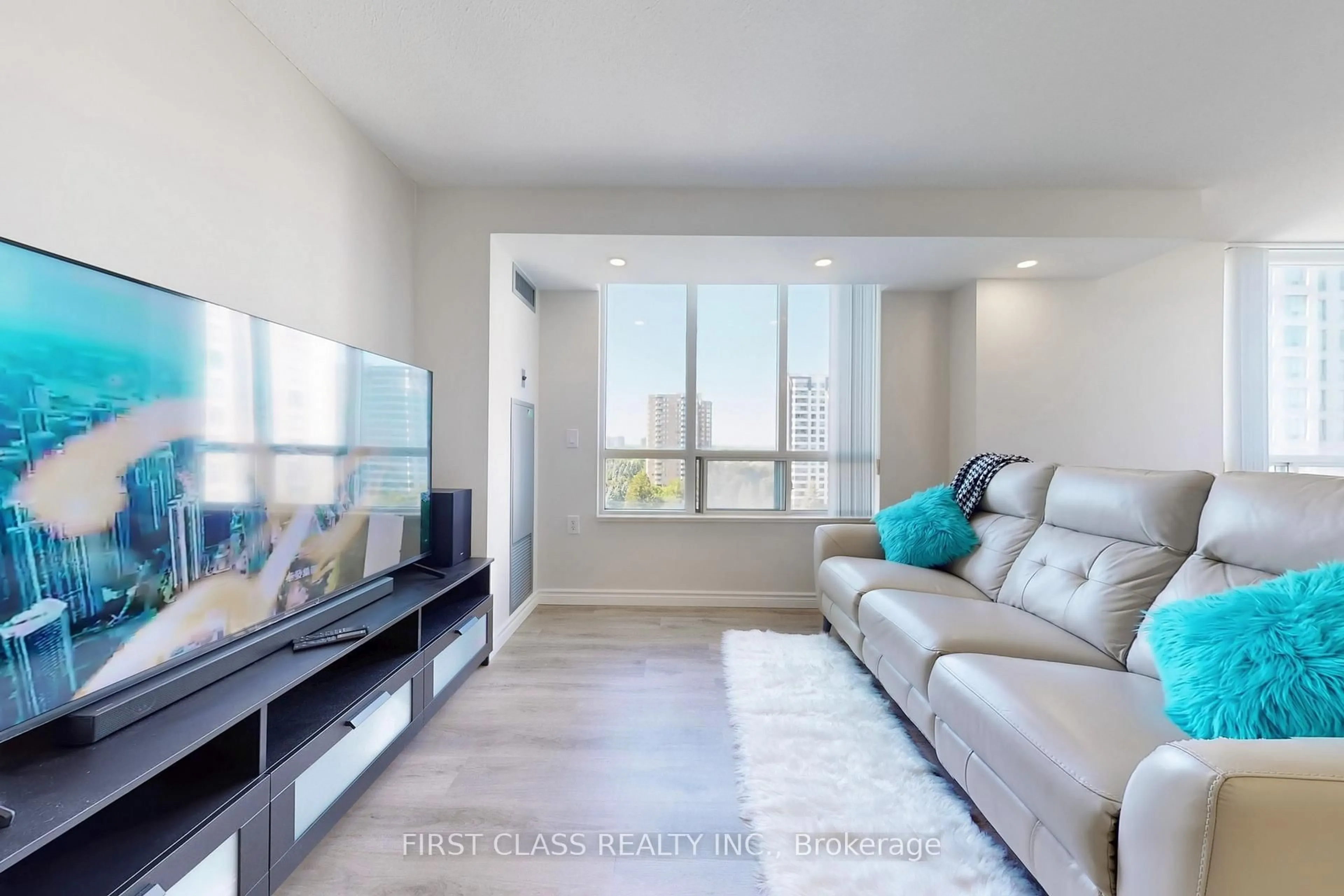 Living room with furniture, unknown for 2627 Mccowan Rd #1207, Toronto Ontario M1S 5T1