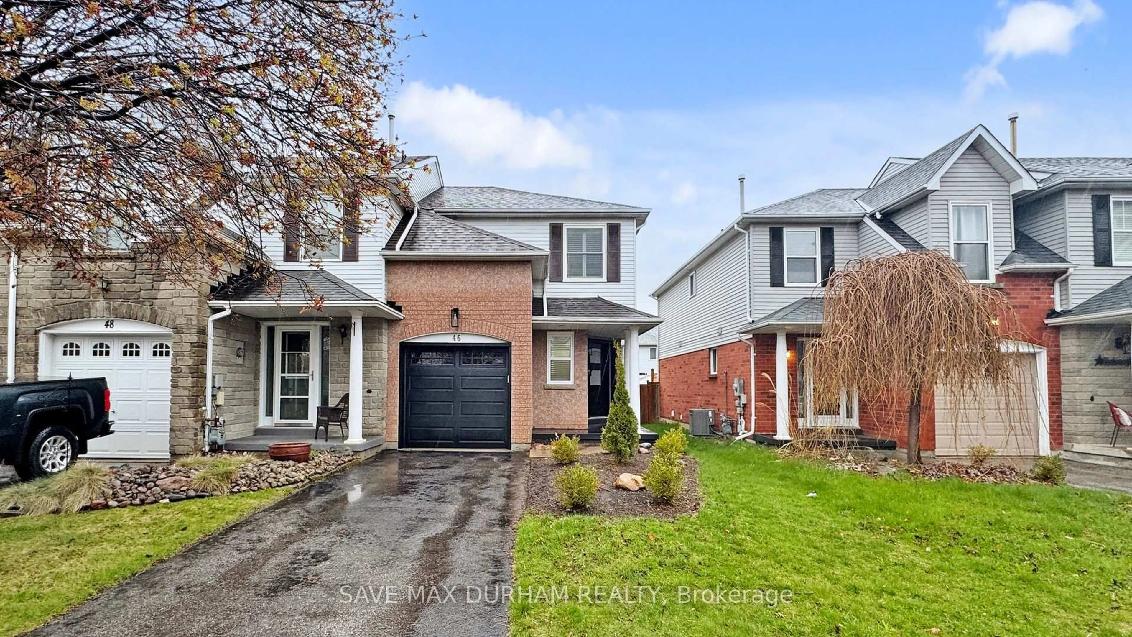 Home with brick exterior material, street for 46 Weaver St, Clarington Ontario L1E 2Y3