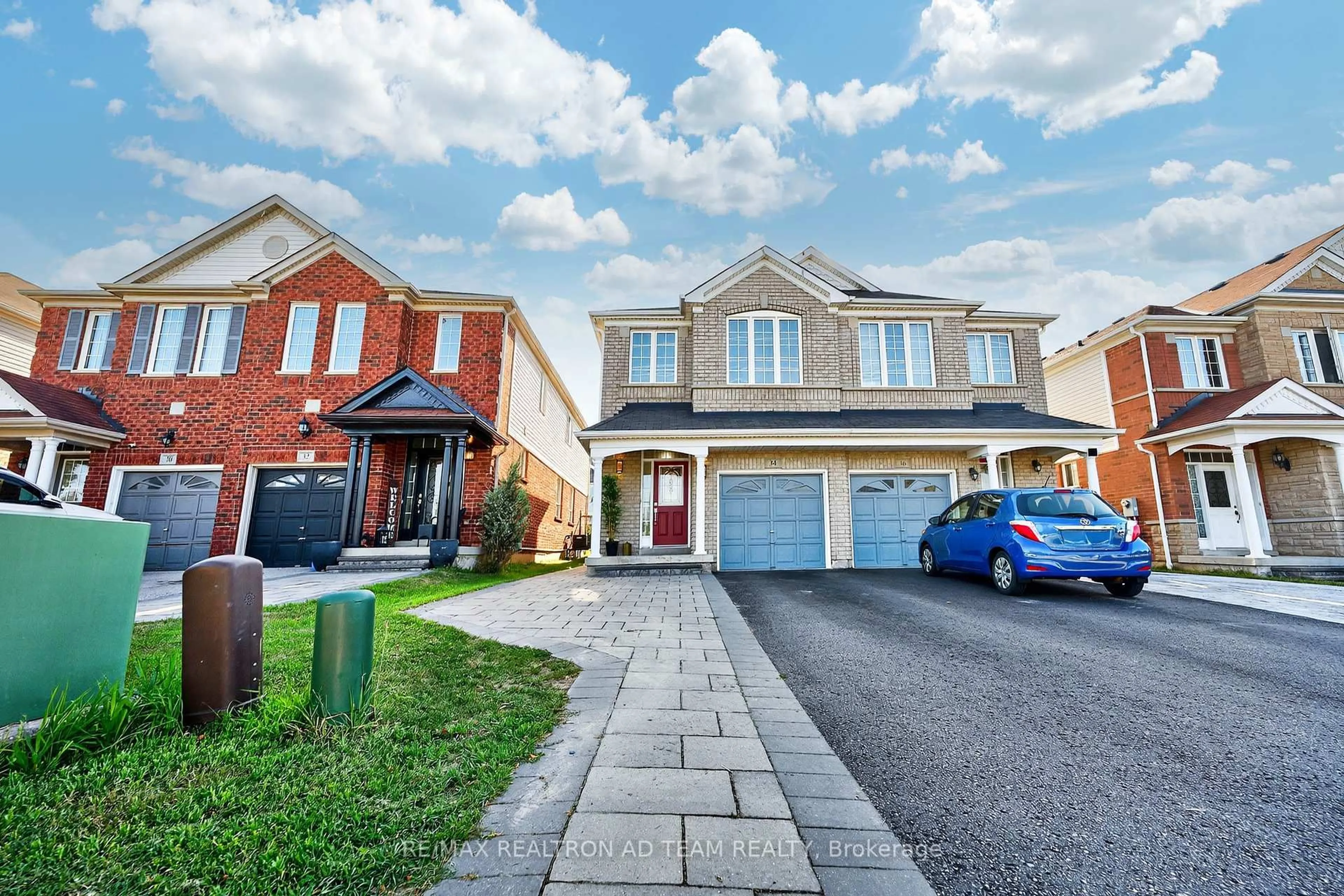 Home with brick exterior material, street for 34 Unsworth Cres, Ajax Ontario L1T 4X3