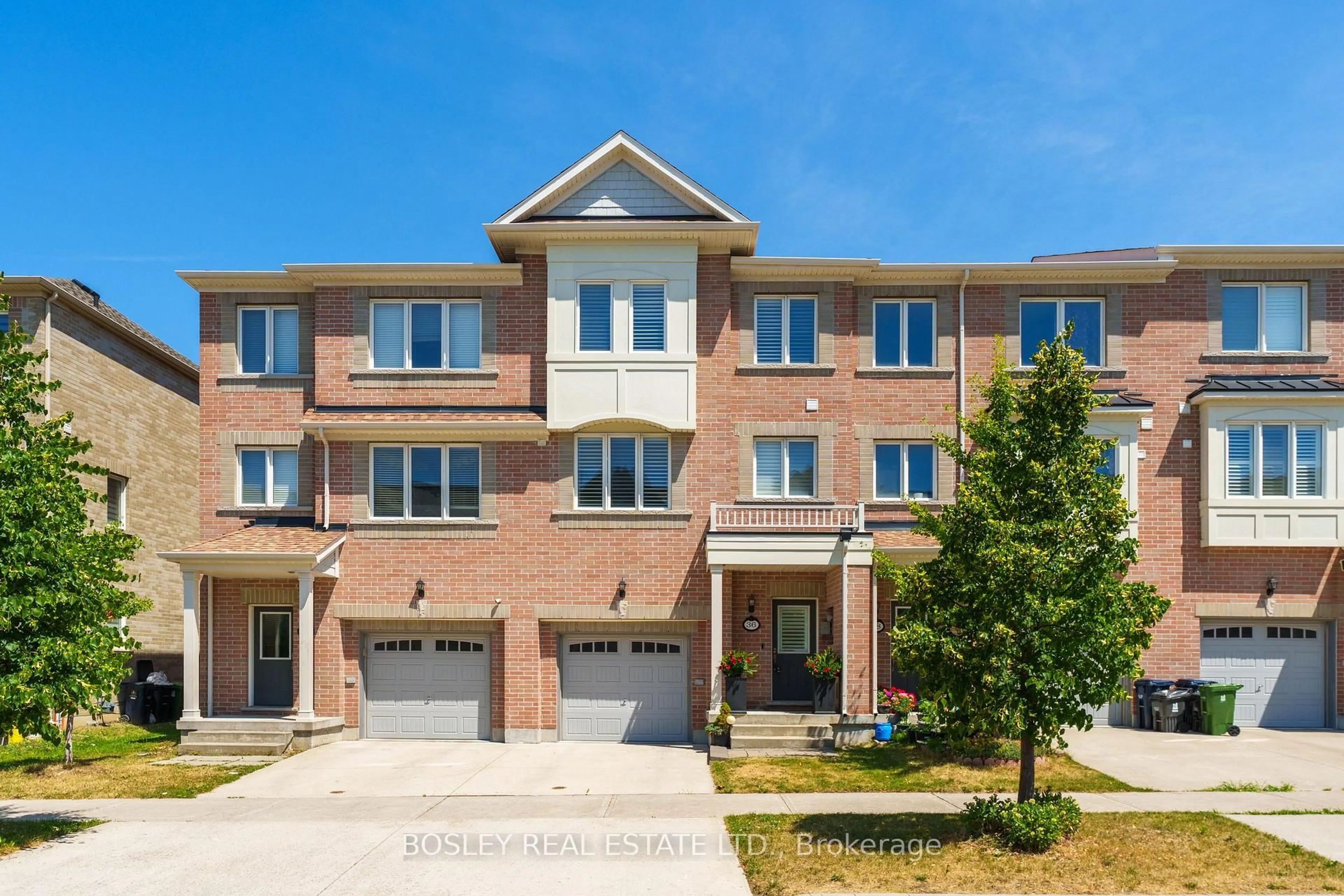 Home with brick exterior material, street for 36 Pringdale Gardens Circ, Toronto Ontario M1J 0B1
