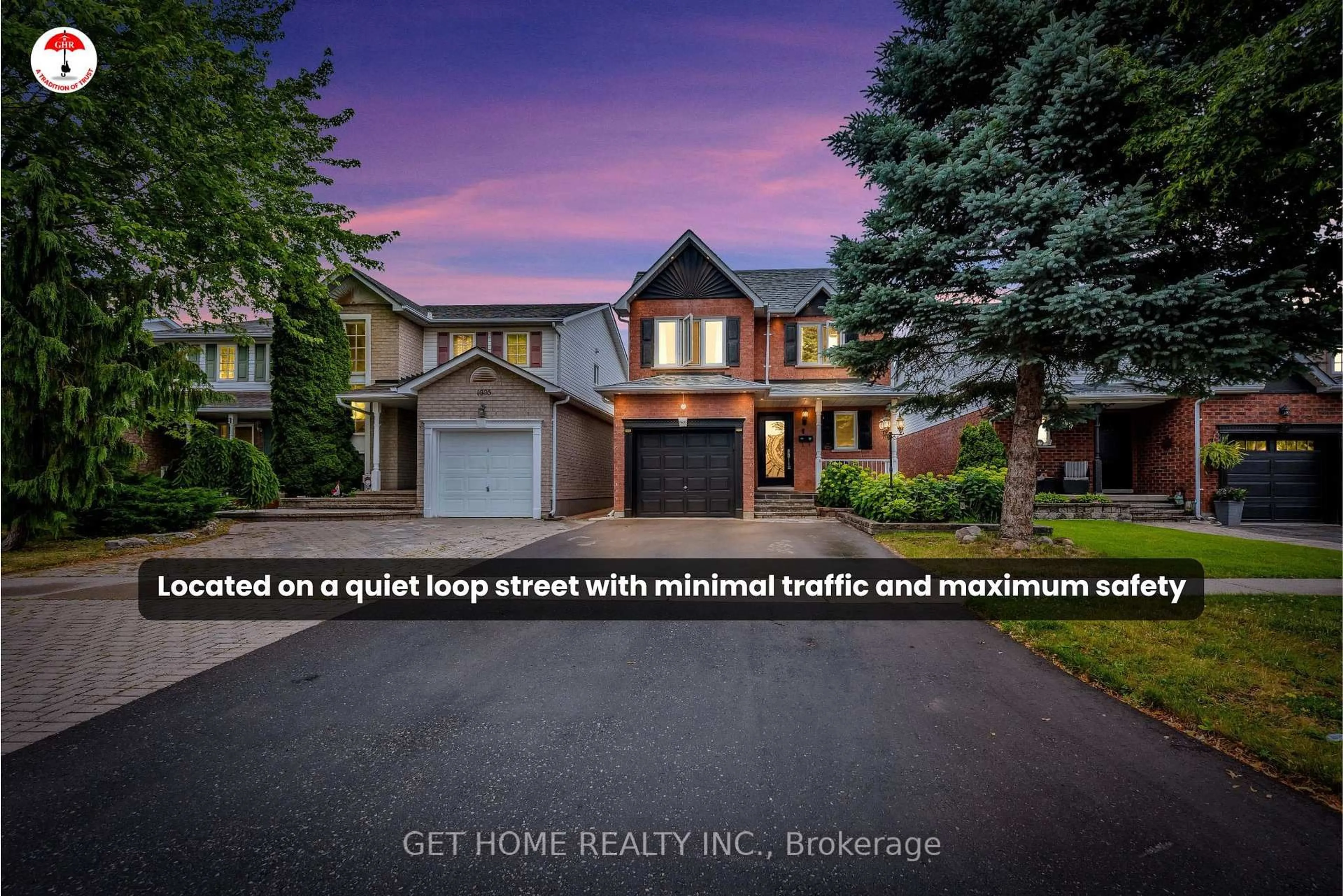 Home with brick exterior material, street for 1691 Canadore Cres, Oshawa Ontario L1G 8A7