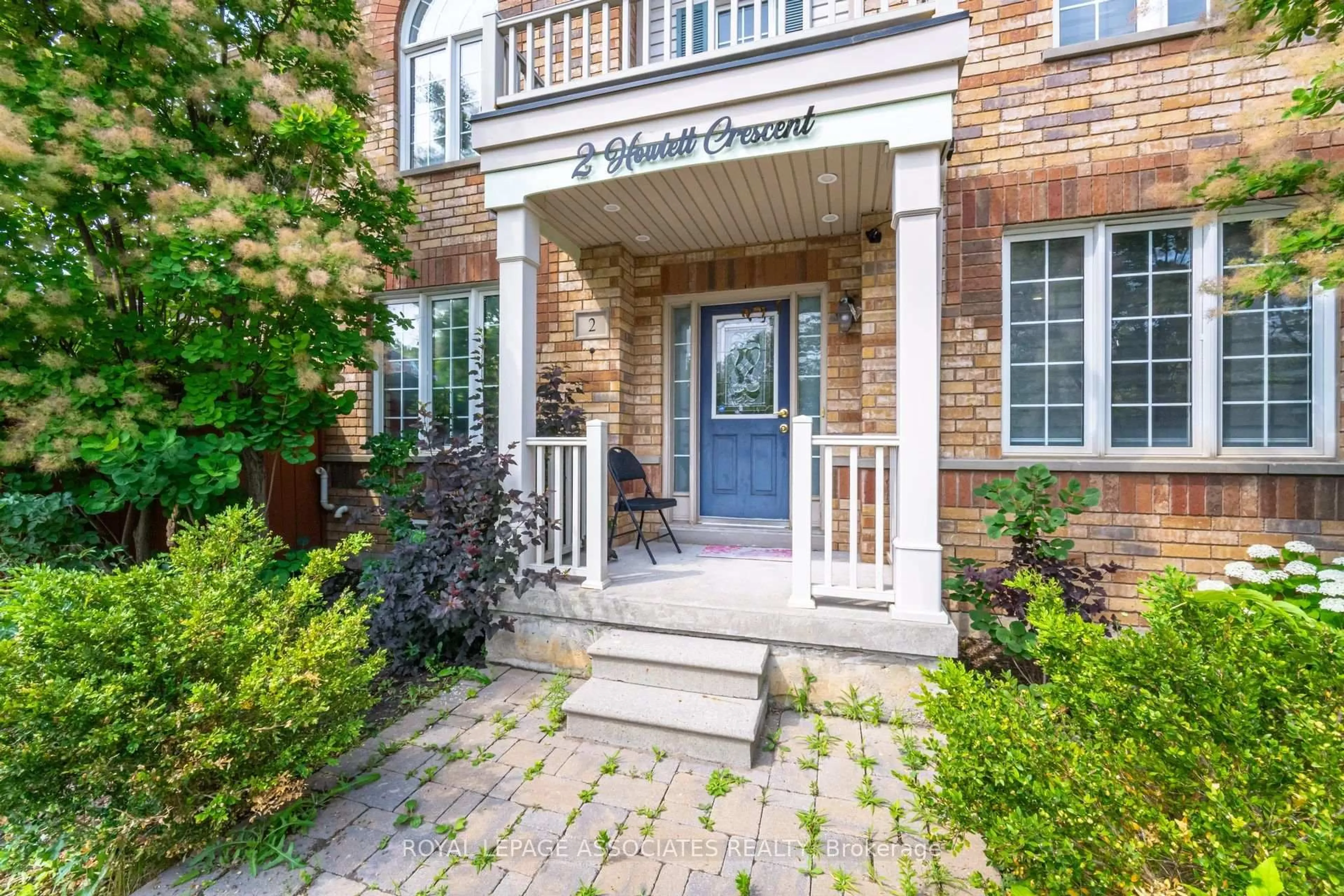 Home with brick exterior material, street for 2 Howlett Cres, Ajax Ontario L1T 0A8
