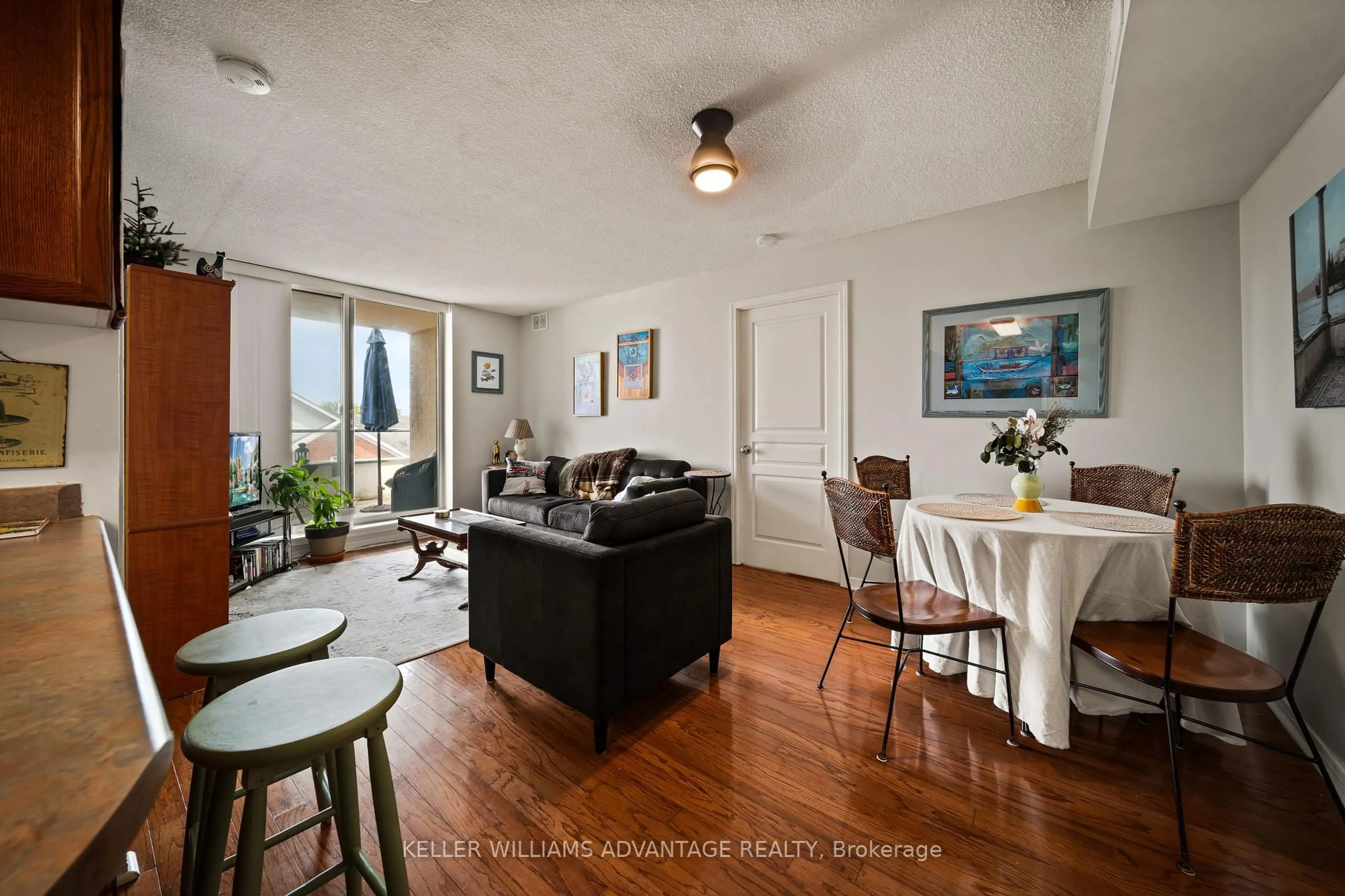 Living room with furniture, unknown for 1765 Queen St #402, Toronto Ontario M4L 3Z2